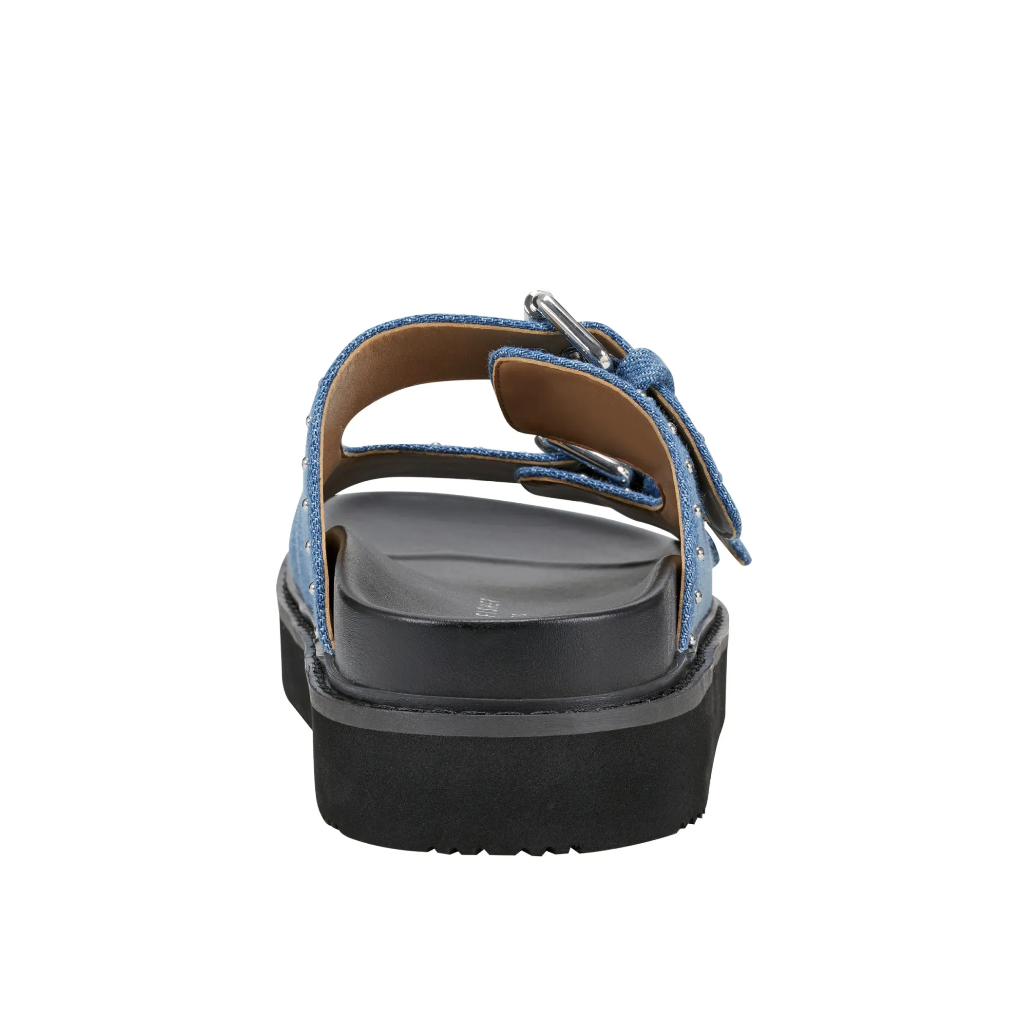 Hot Marc Fisher Agusta Studded Slide Sandal Denim