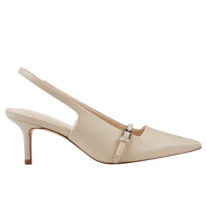 Clearance Marc Fisher Alorie Slingback Pump Nude