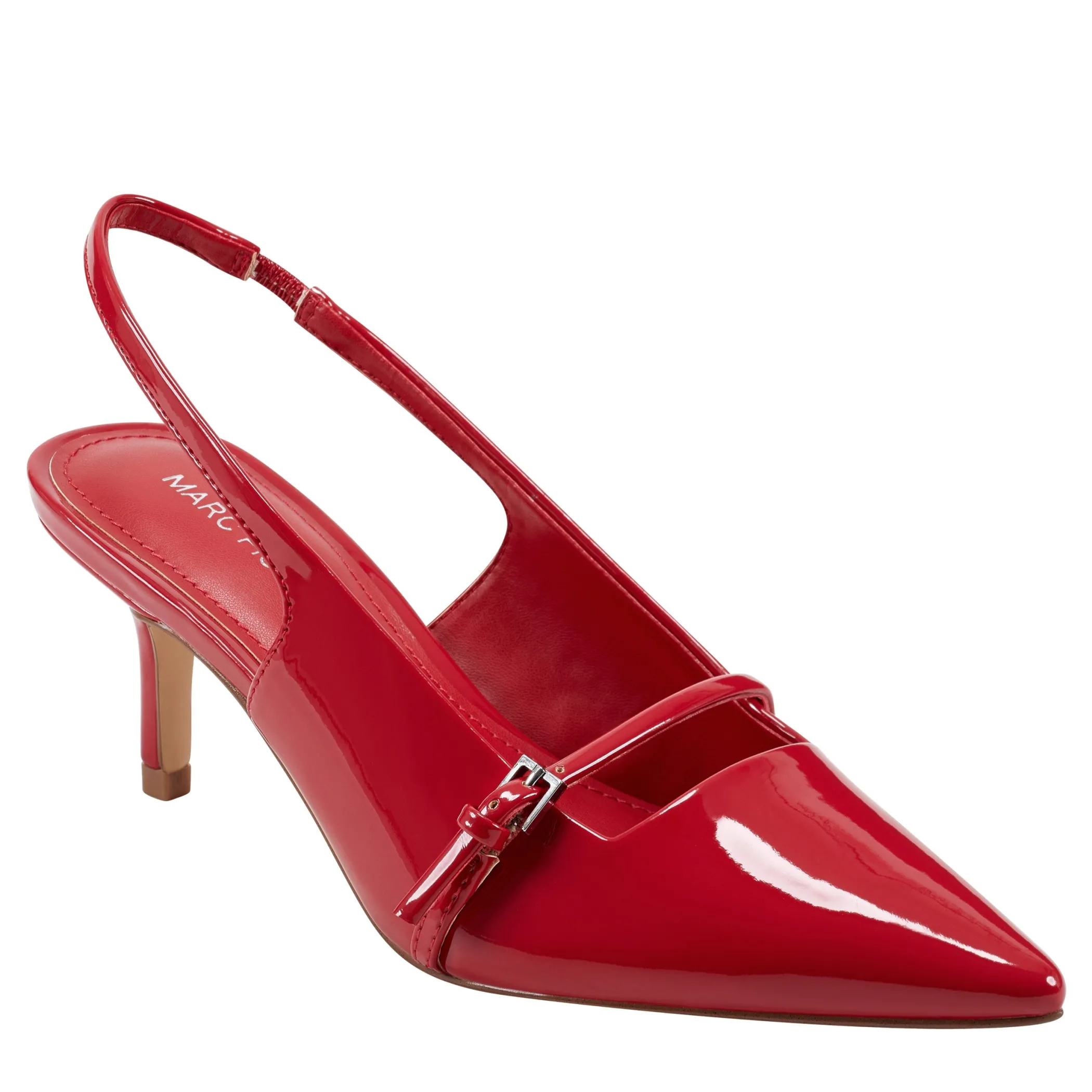 Store Marc Fisher Alorie Slingback Pump Red Patent