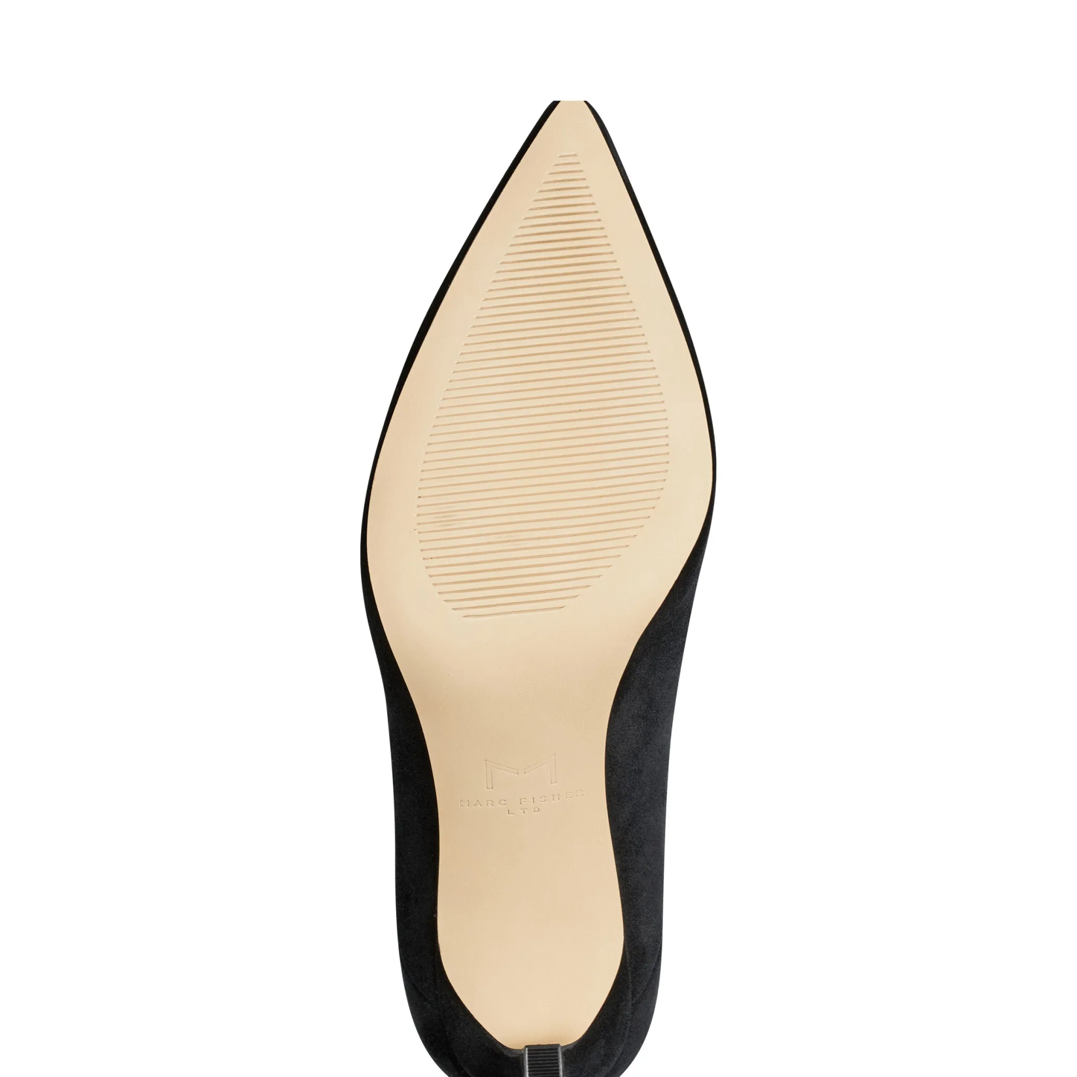 Store Marc Fisher Angi Pointy Toe Stiletto Heeled Bootie Black Suede