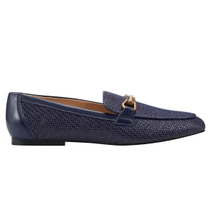 Flash Sale Marc Fisher Bleek Loafer Navy Raffia