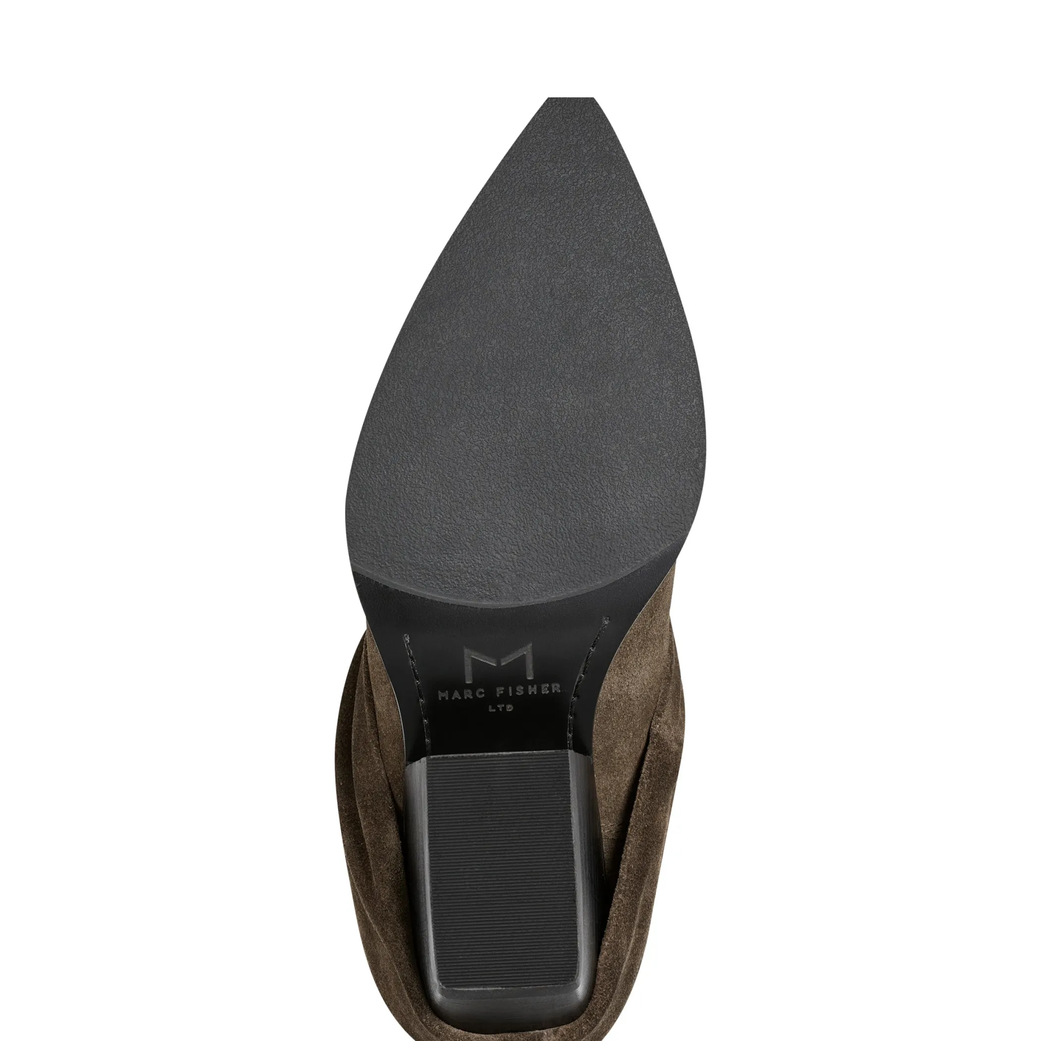 Online Marc Fisher Calysta Block Heel Pointy Toe Boot Dark Green
