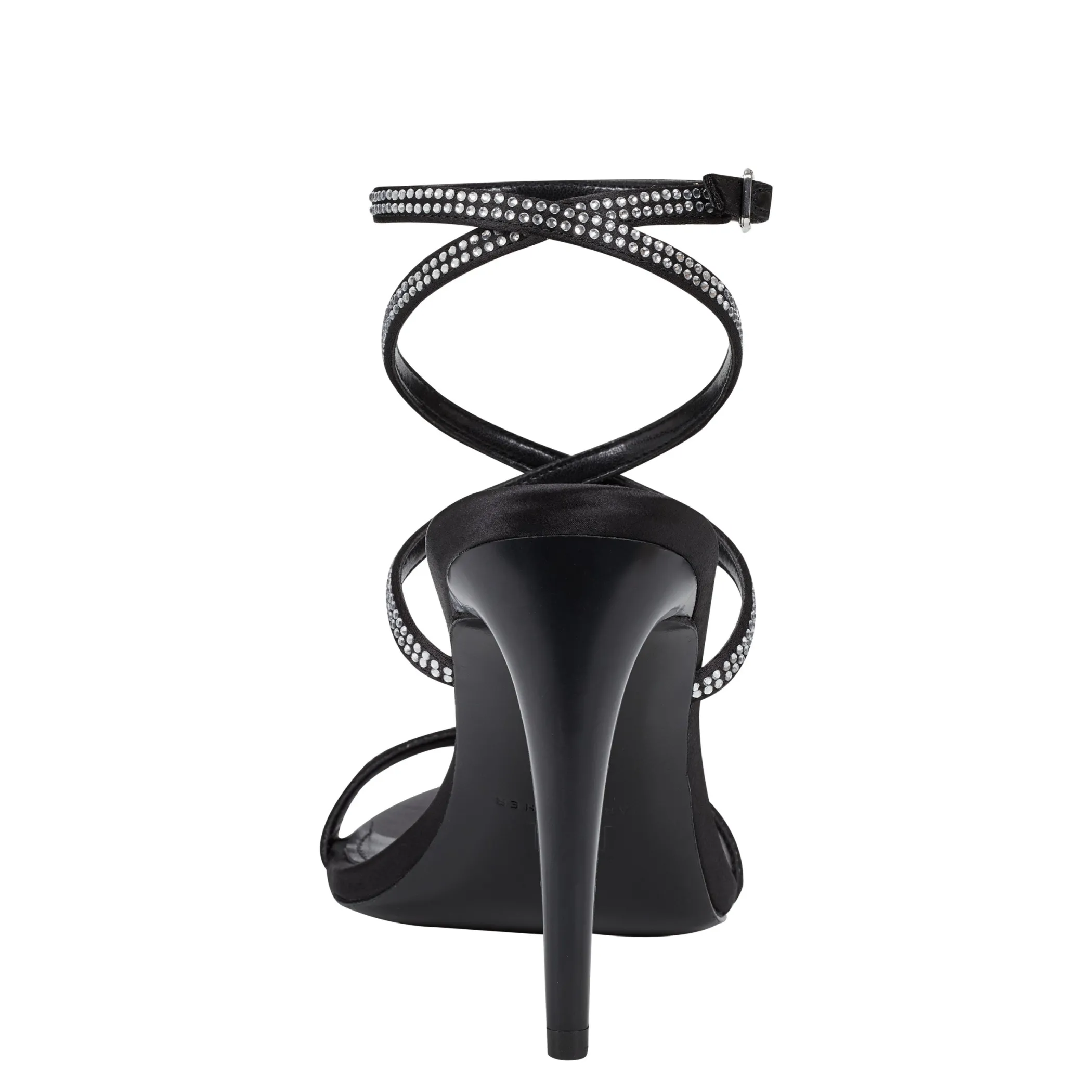 Online Marc Fisher Cammile Strappy Dress Sandal Black Crystal