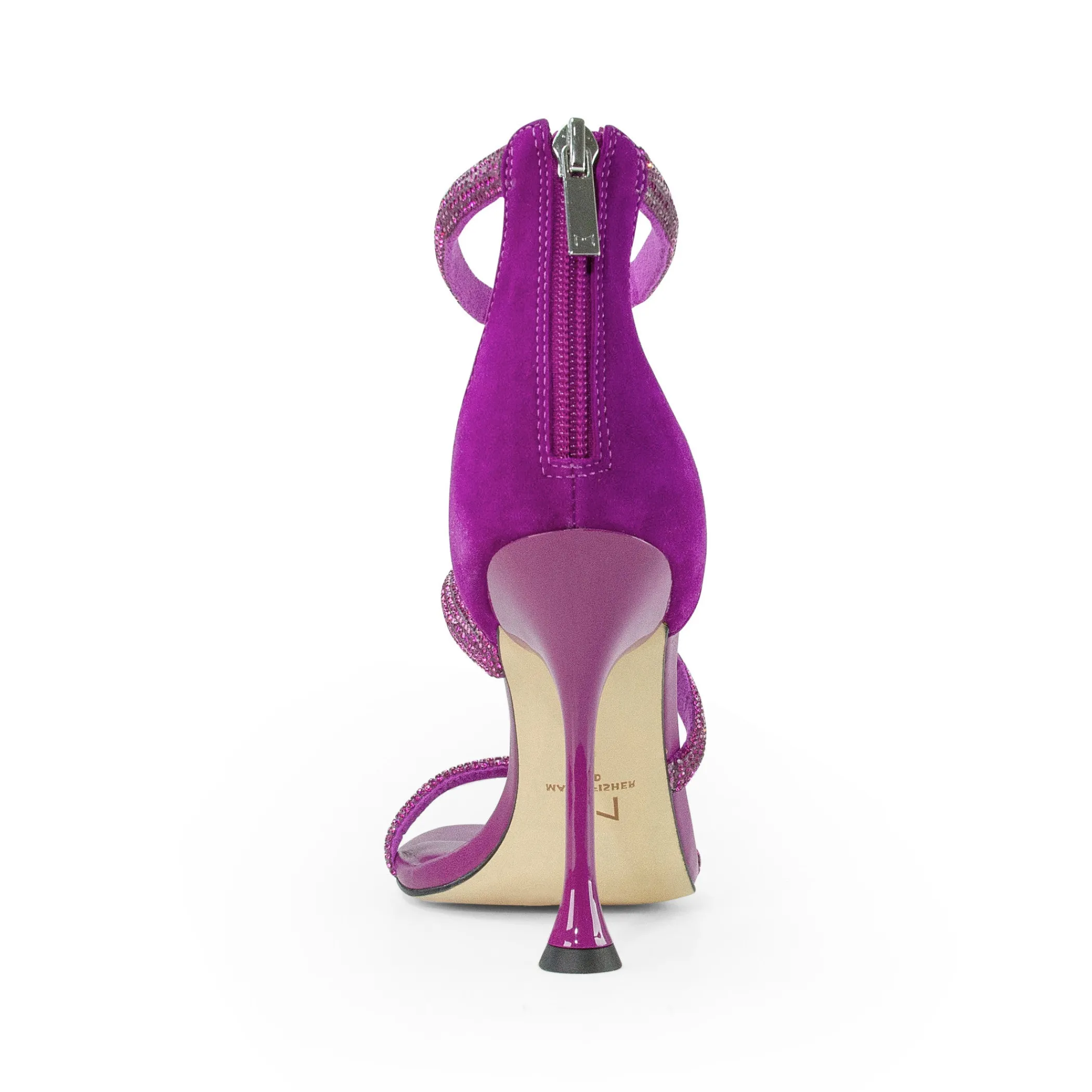 Best Marc Fisher Carita Ankle Strap Heeled Sandal Purple