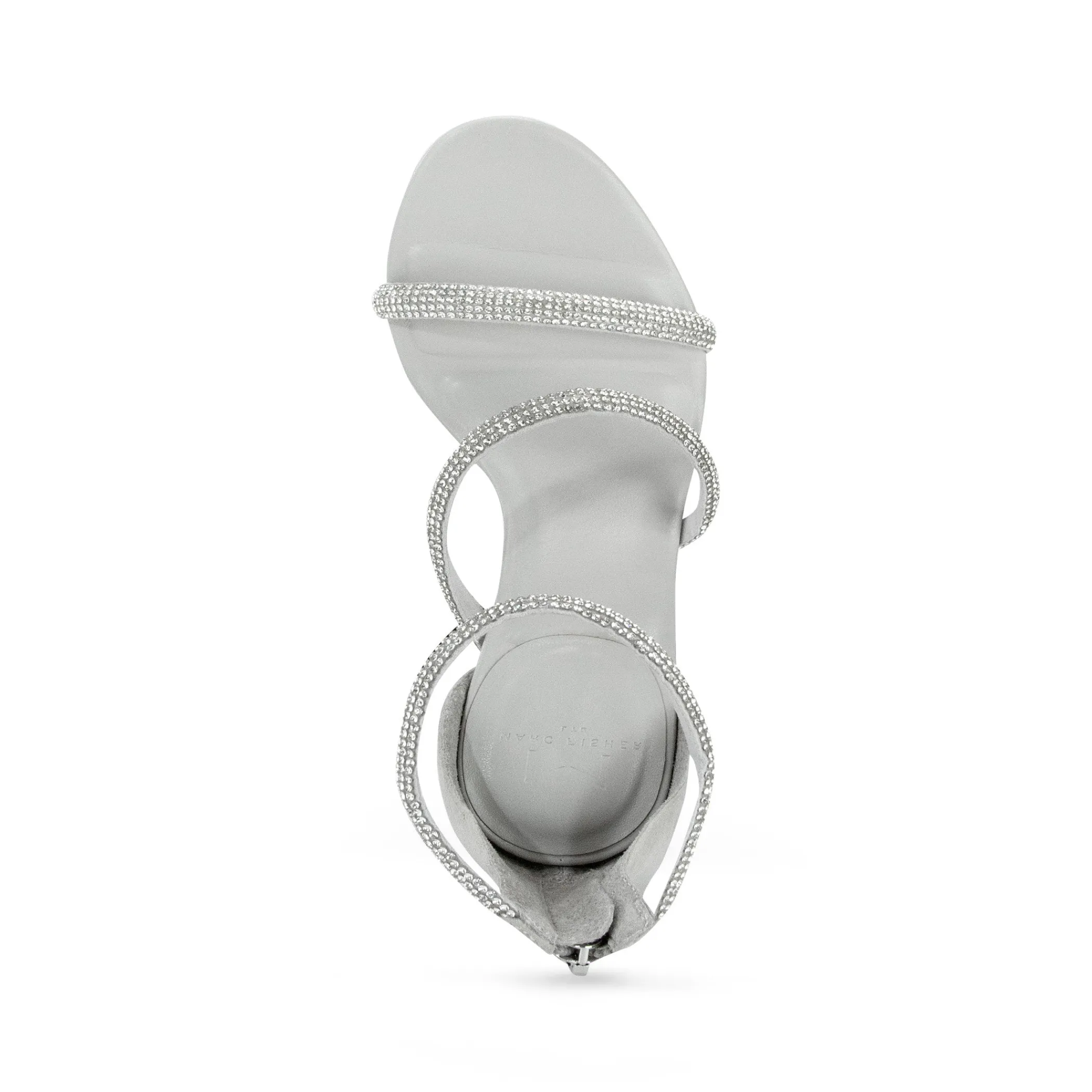 Hot Marc Fisher Carita Ankle Strap Heeled Sandal Light Grey