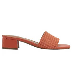 Store Marc Fisher Casala Block Heel Sandal Orange