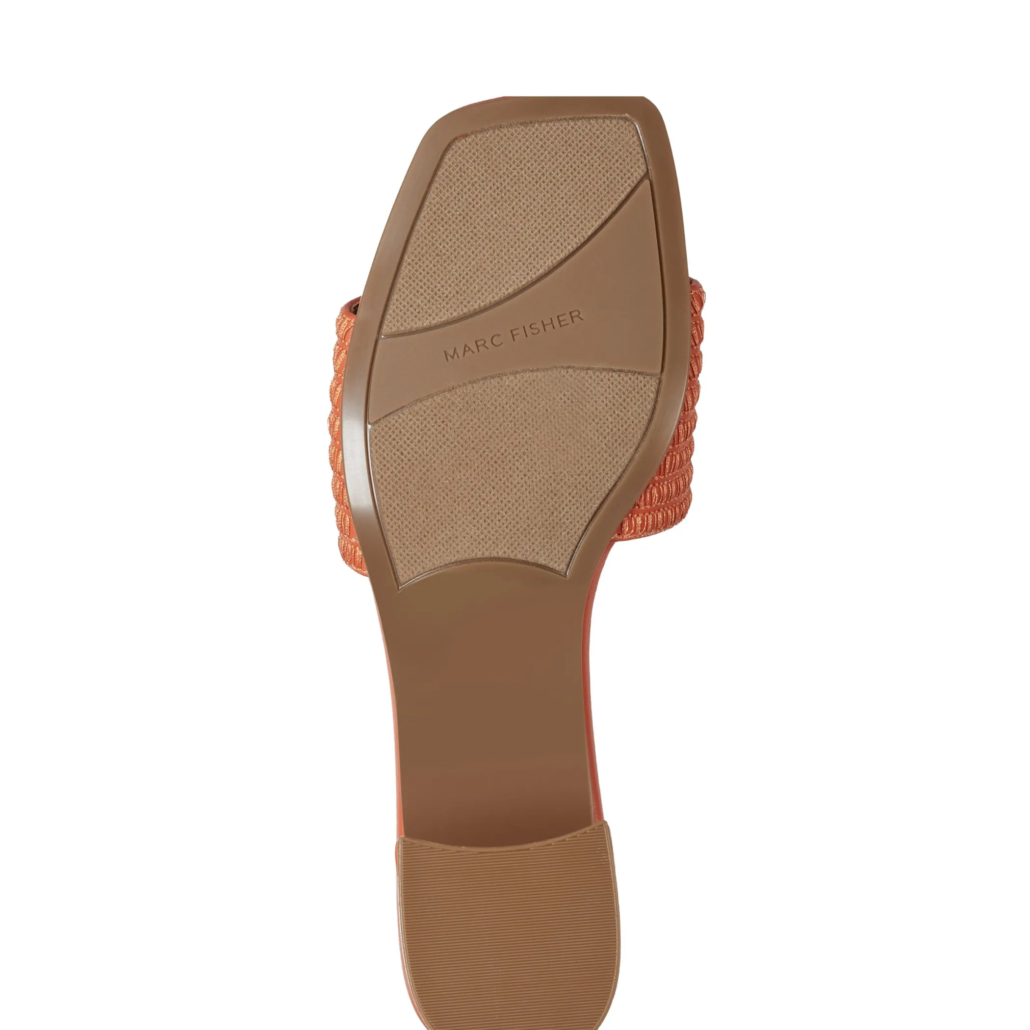 Store Marc Fisher Casala Block Heel Sandal Orange