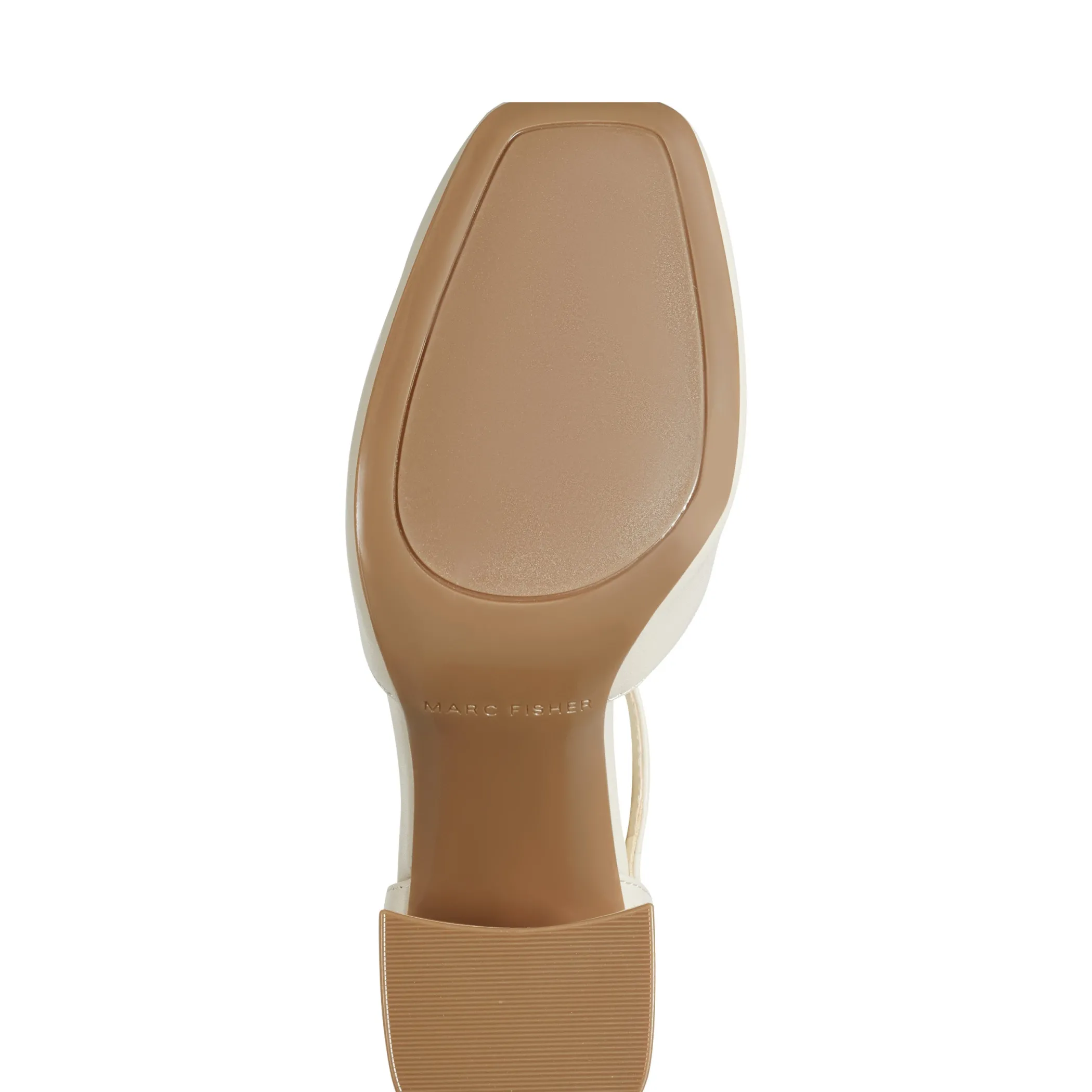New Marc Fisher Cyrene T-Strap Pump Chic Cream