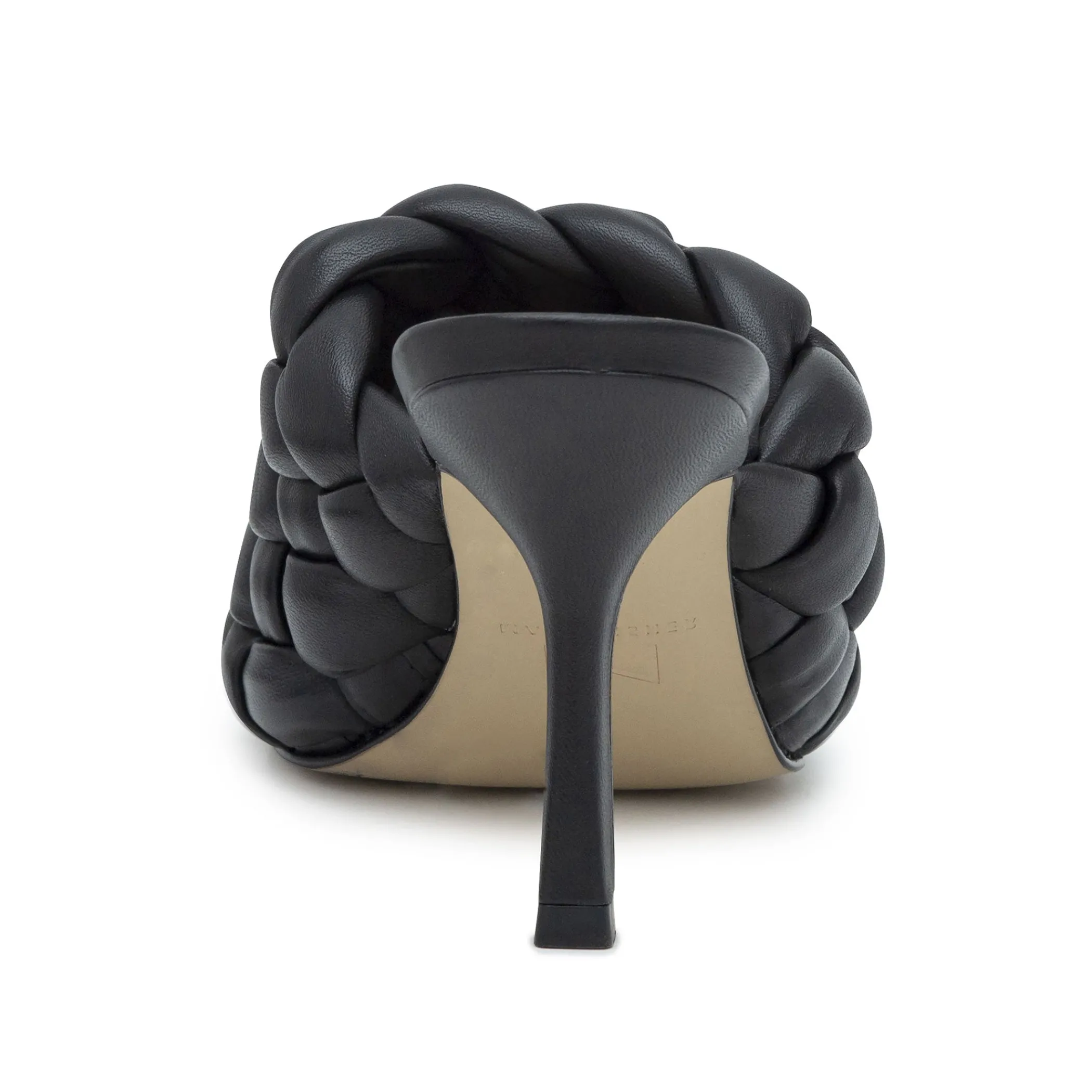 Best Marc Fisher Dakina Square Toe Slide Black Leather