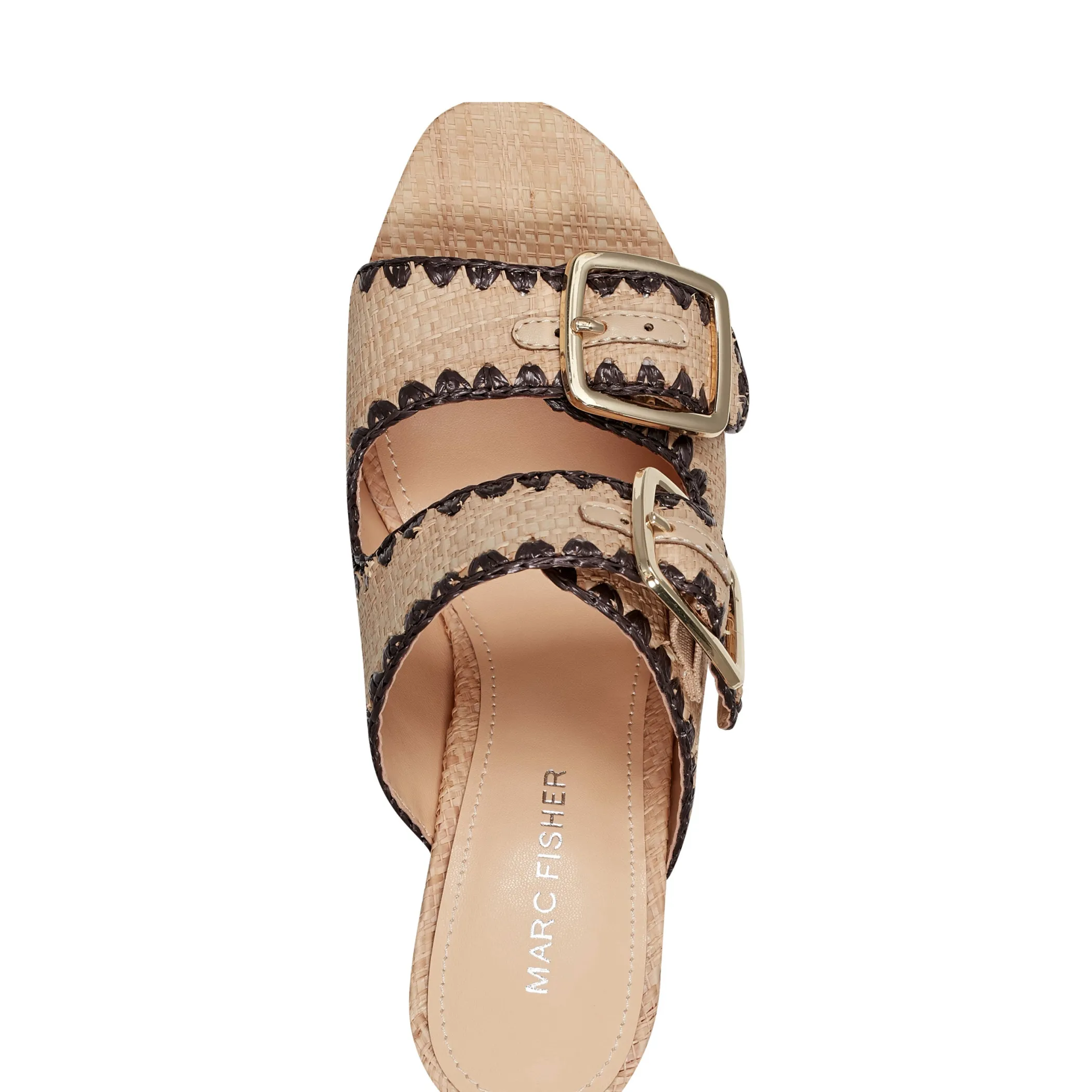 Clearance Marc Fisher Dalen Platform Sandal Light Natural