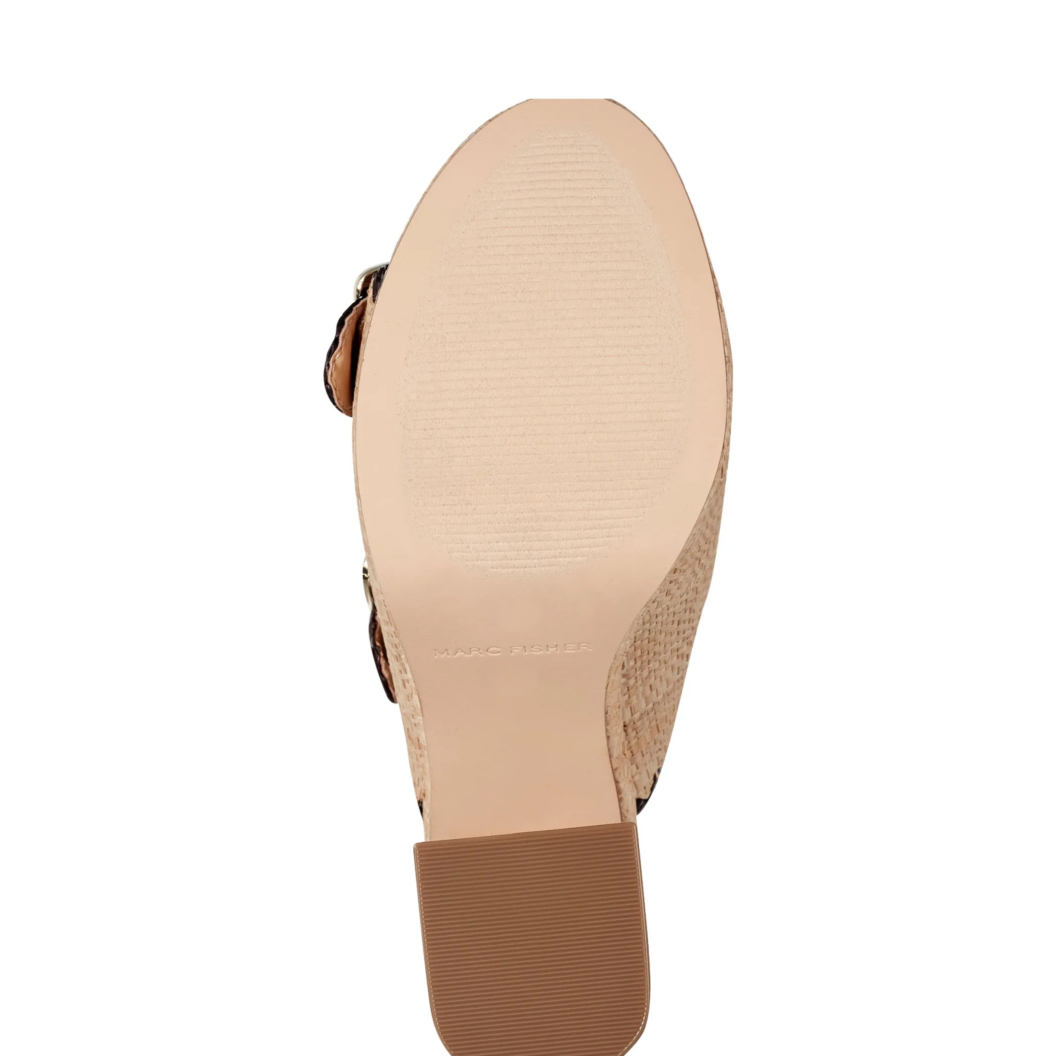 Clearance Marc Fisher Dalen Platform Sandal Light Natural