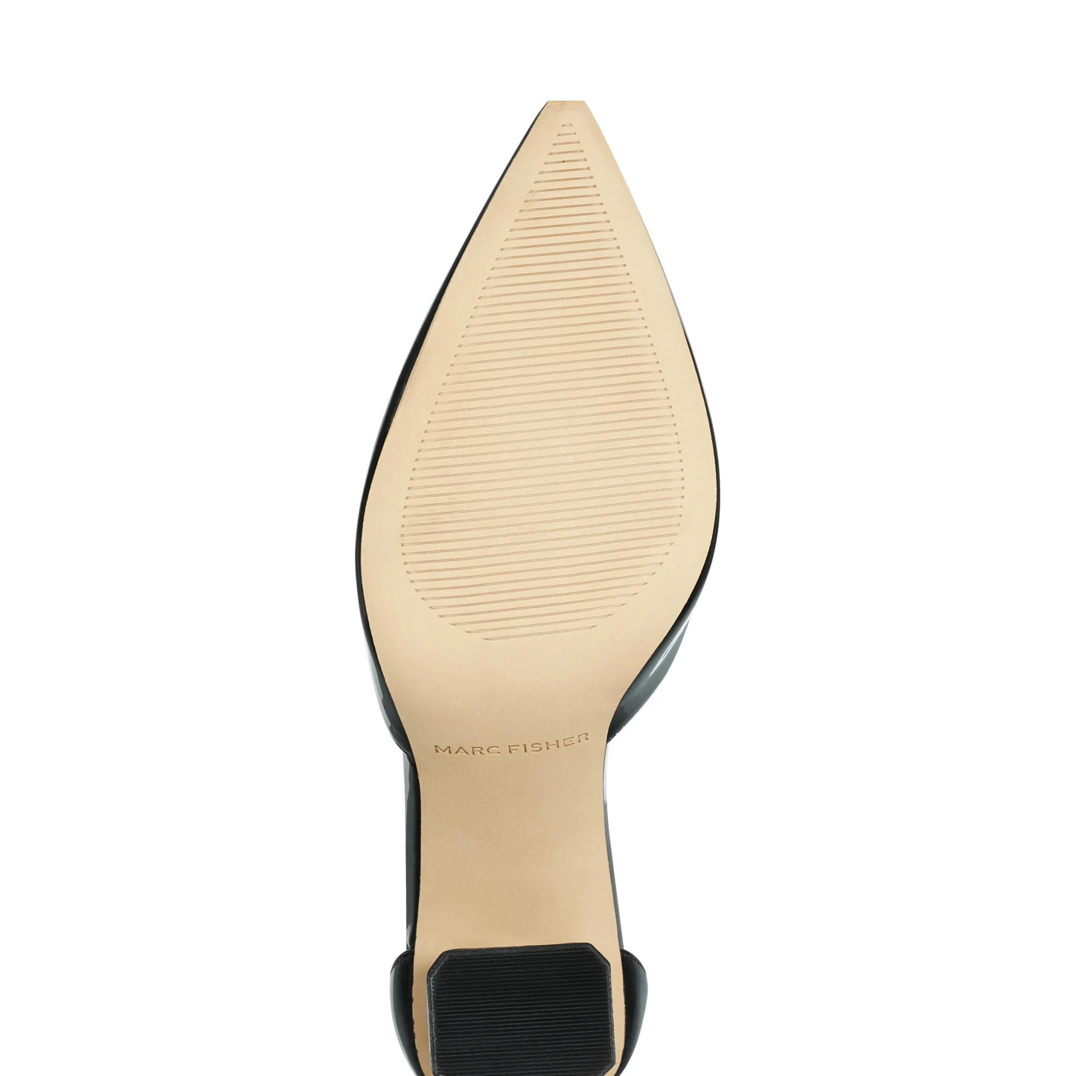 Hot Marc Fisher Demeter Ankle Strap Pump Black Patent
