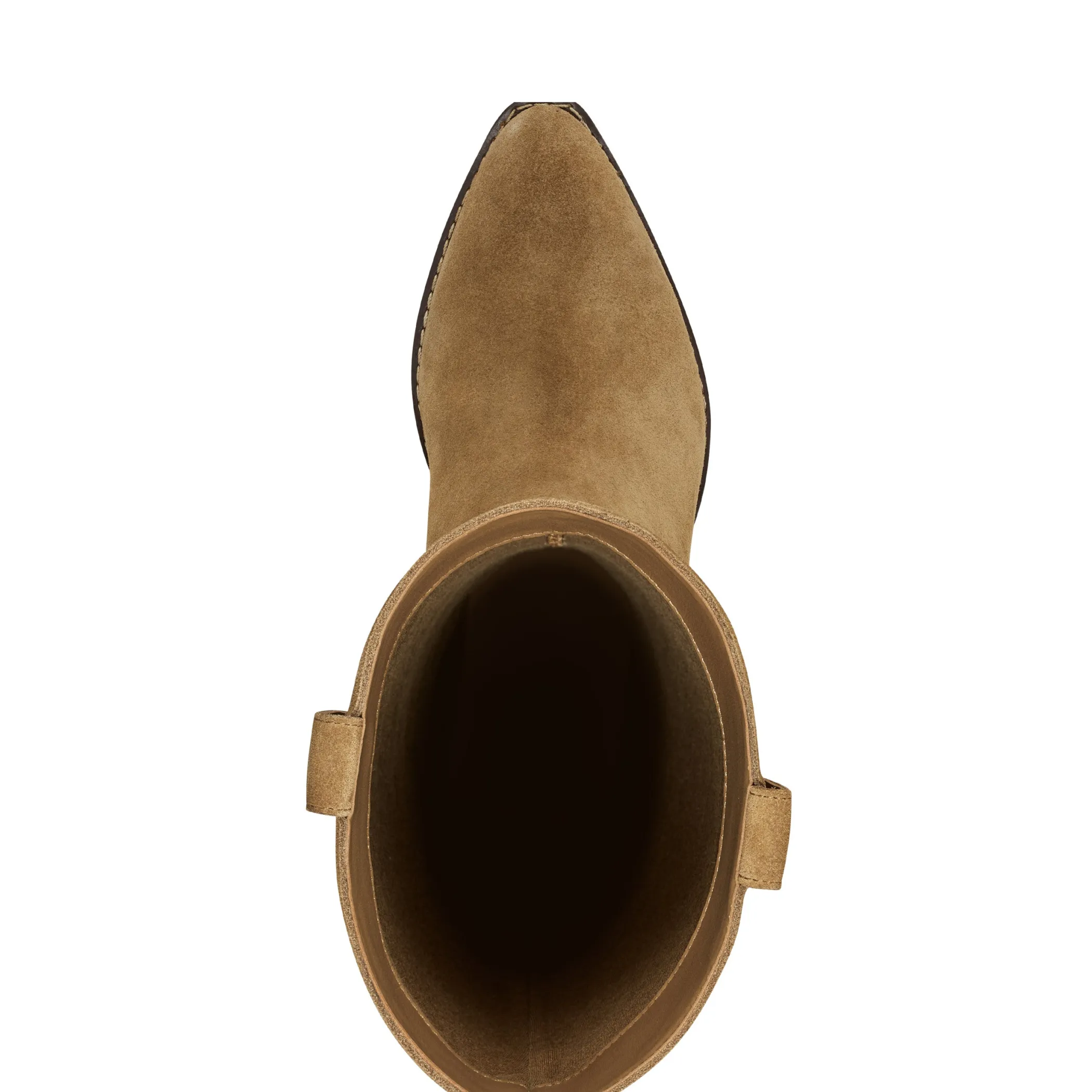 Outlet Marc Fisher Edania Western Pointy Toe Boot Medium Natural
