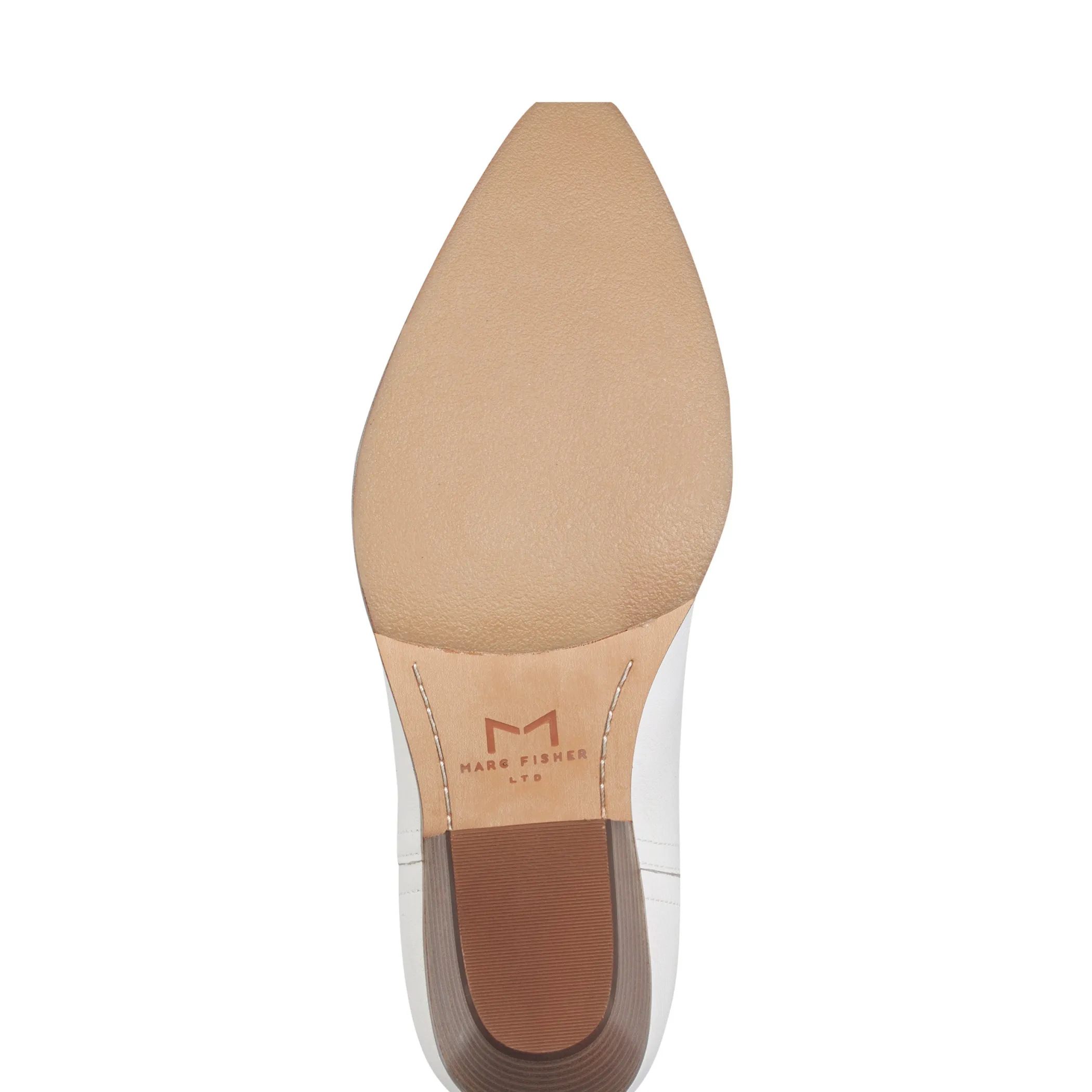 Flash Sale Marc Fisher Edania Western Pointy Toe Boot Chic Cream