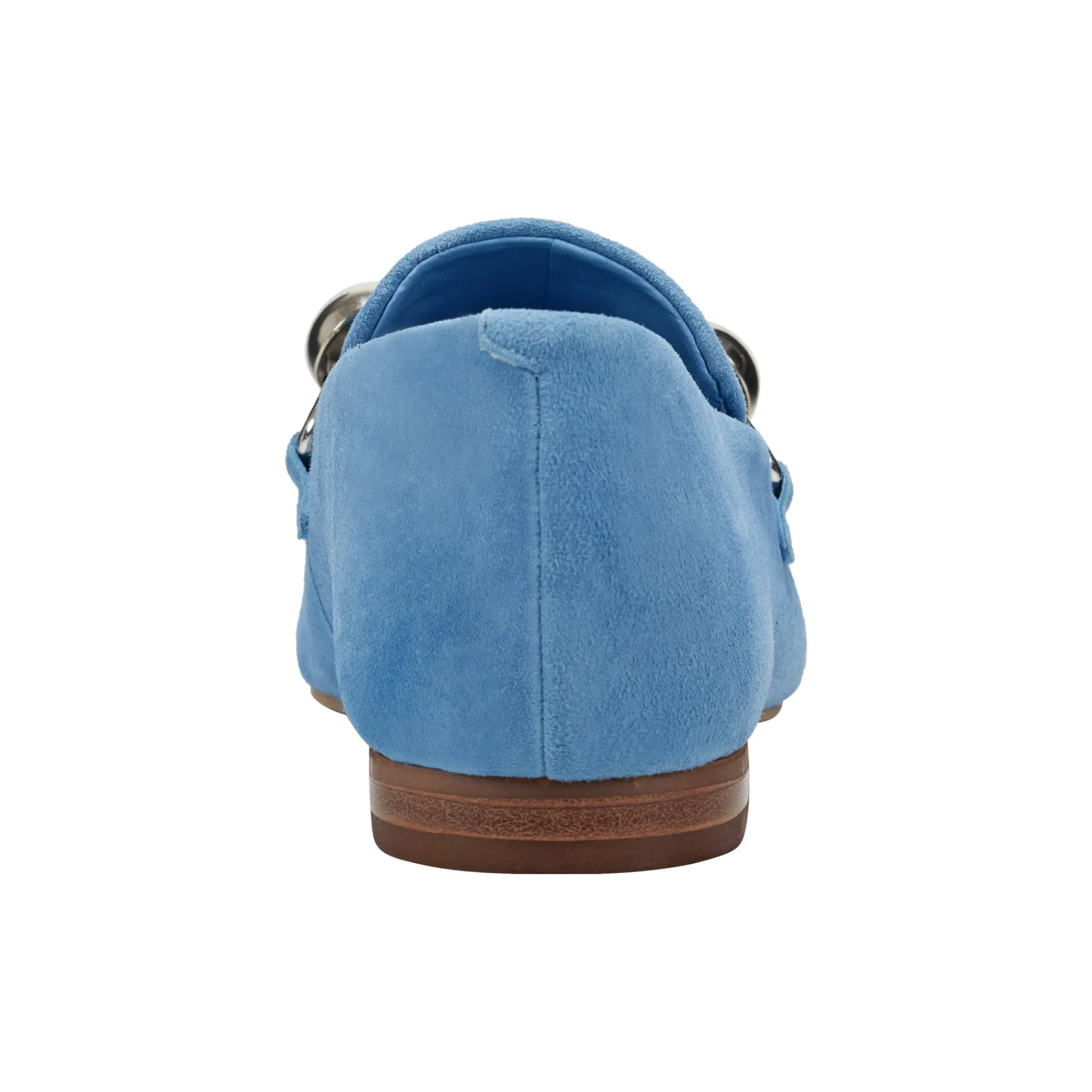 Cheap Marc Fisher Elenda Loafer Blue Suede