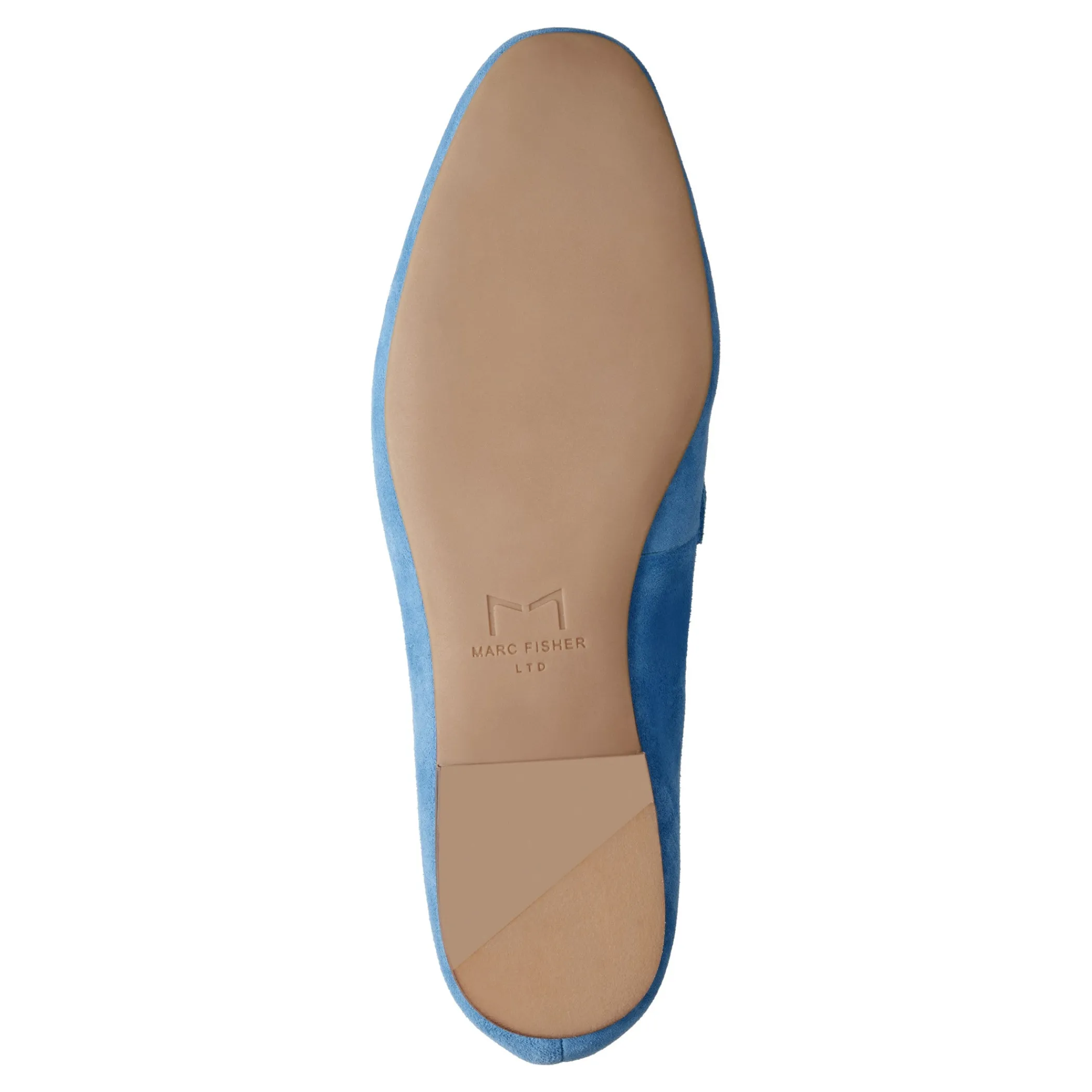Cheap Marc Fisher Elenda Loafer Blue Suede