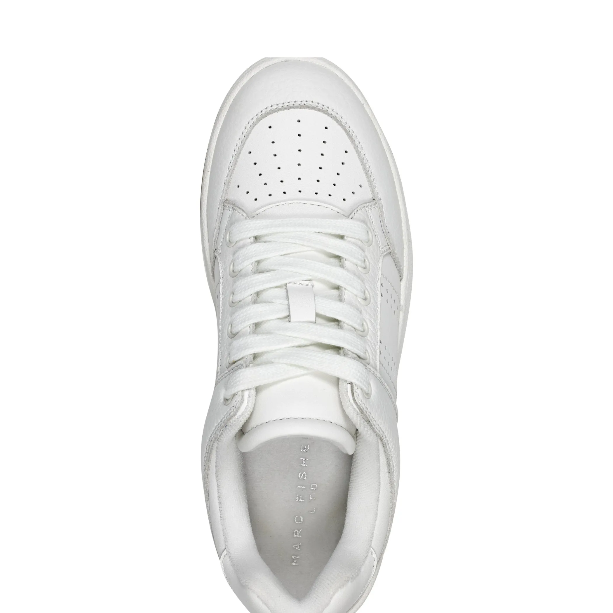 Fashion Marc Fisher Flynnt Laceup Sneaker White