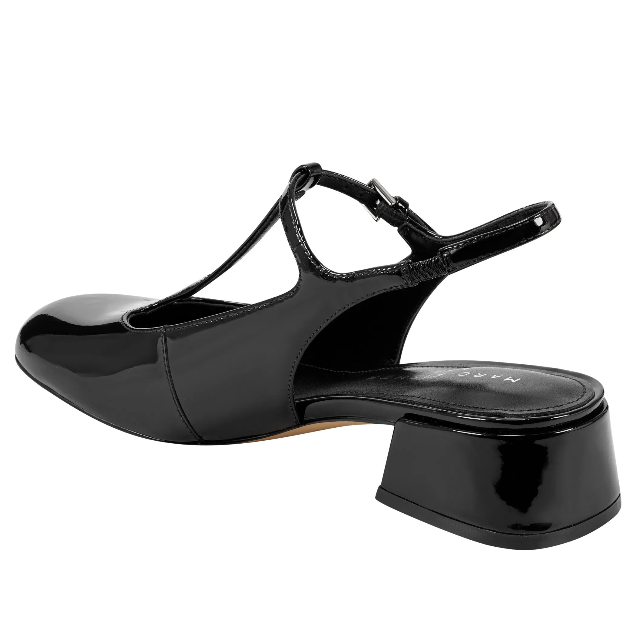 Hot Marc Fisher Folly Block Heel Slingback Pump Black
