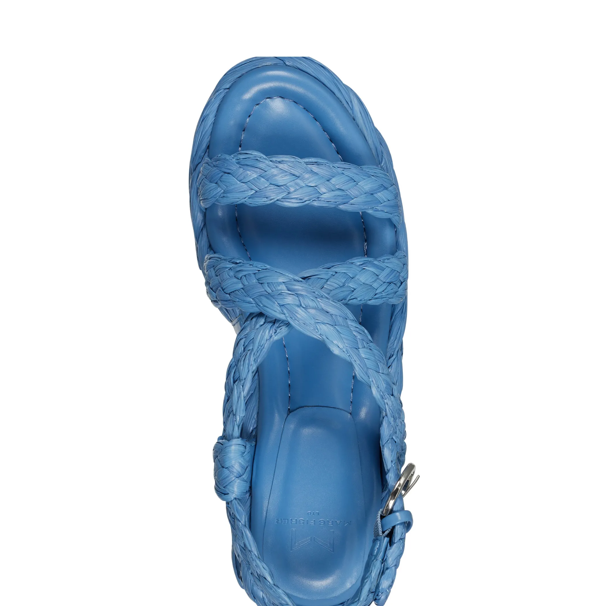 Sale Marc Fisher Genie Espadrille Sandal Blue