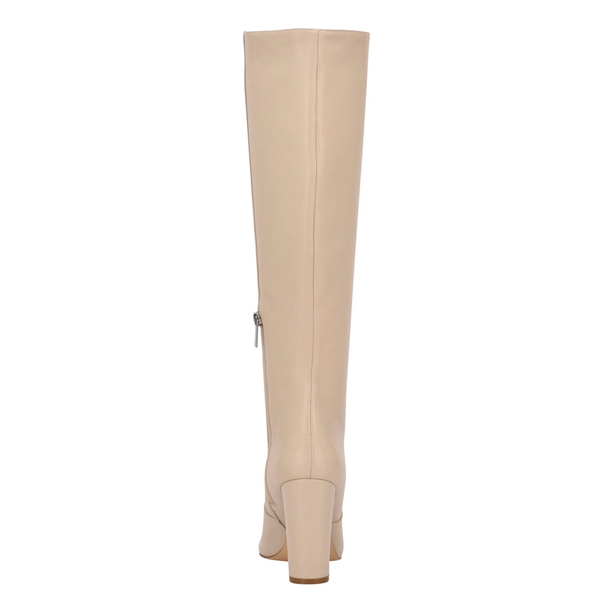 Store Marc Fisher Giancarlo Heeled Boot Beige Leather
