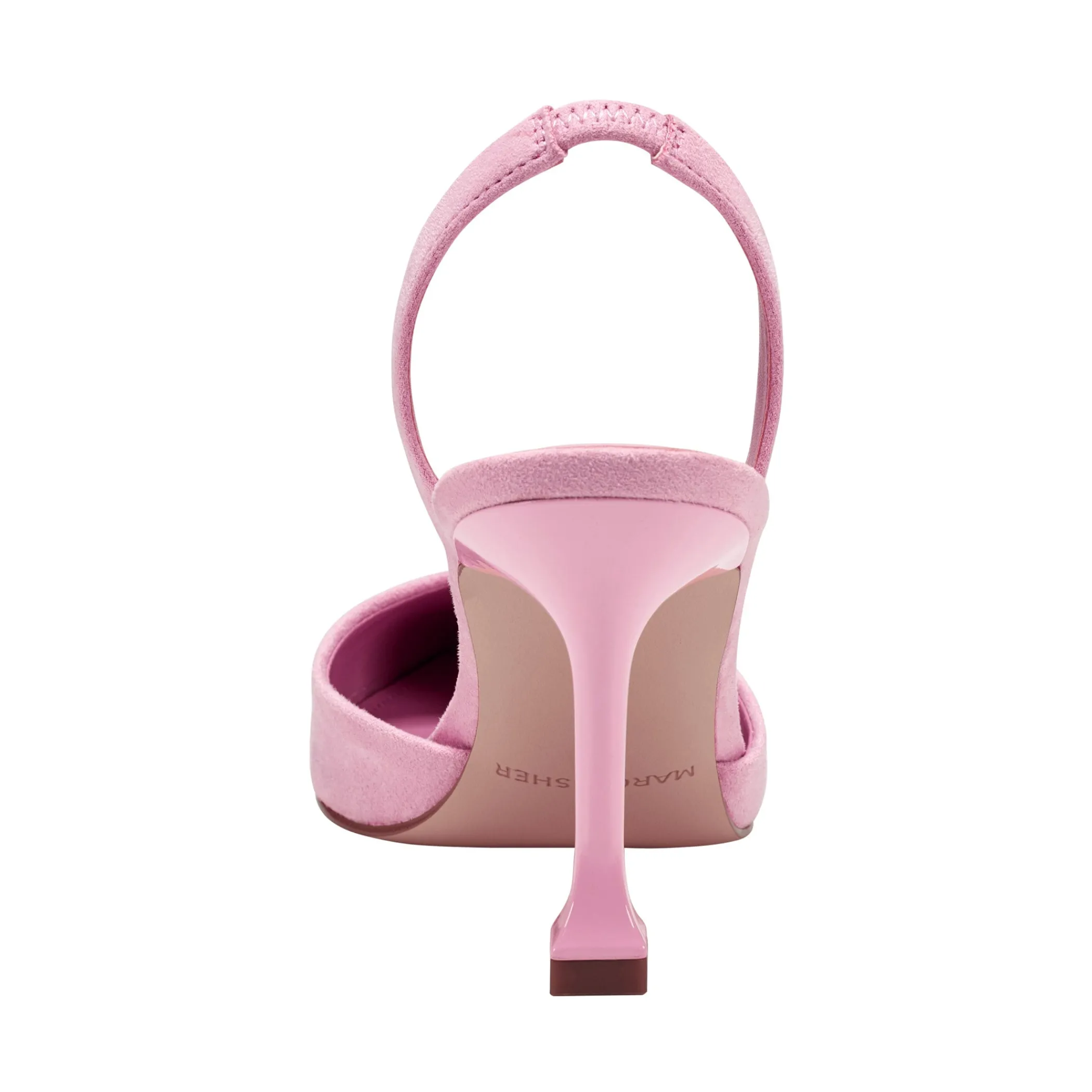 Hot Marc Fisher Hadya Slingback Pump Pink Suede