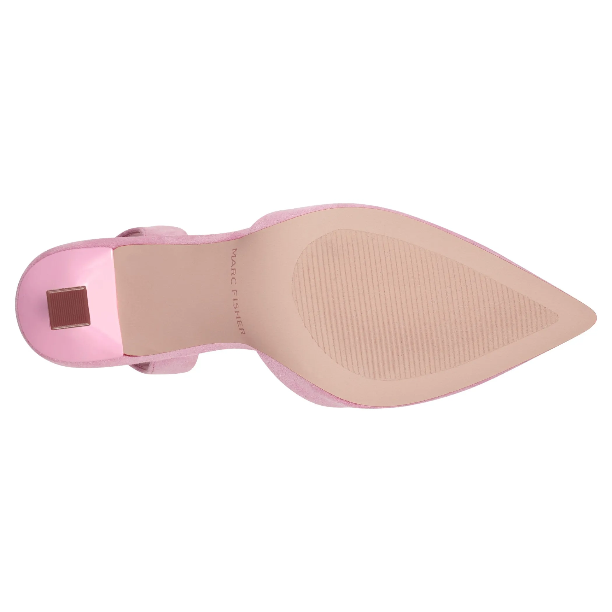 Hot Marc Fisher Hadya Slingback Pump Pink Suede