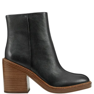 Flash Sale Marc Fisher Haleena Round Toe Bootie Black