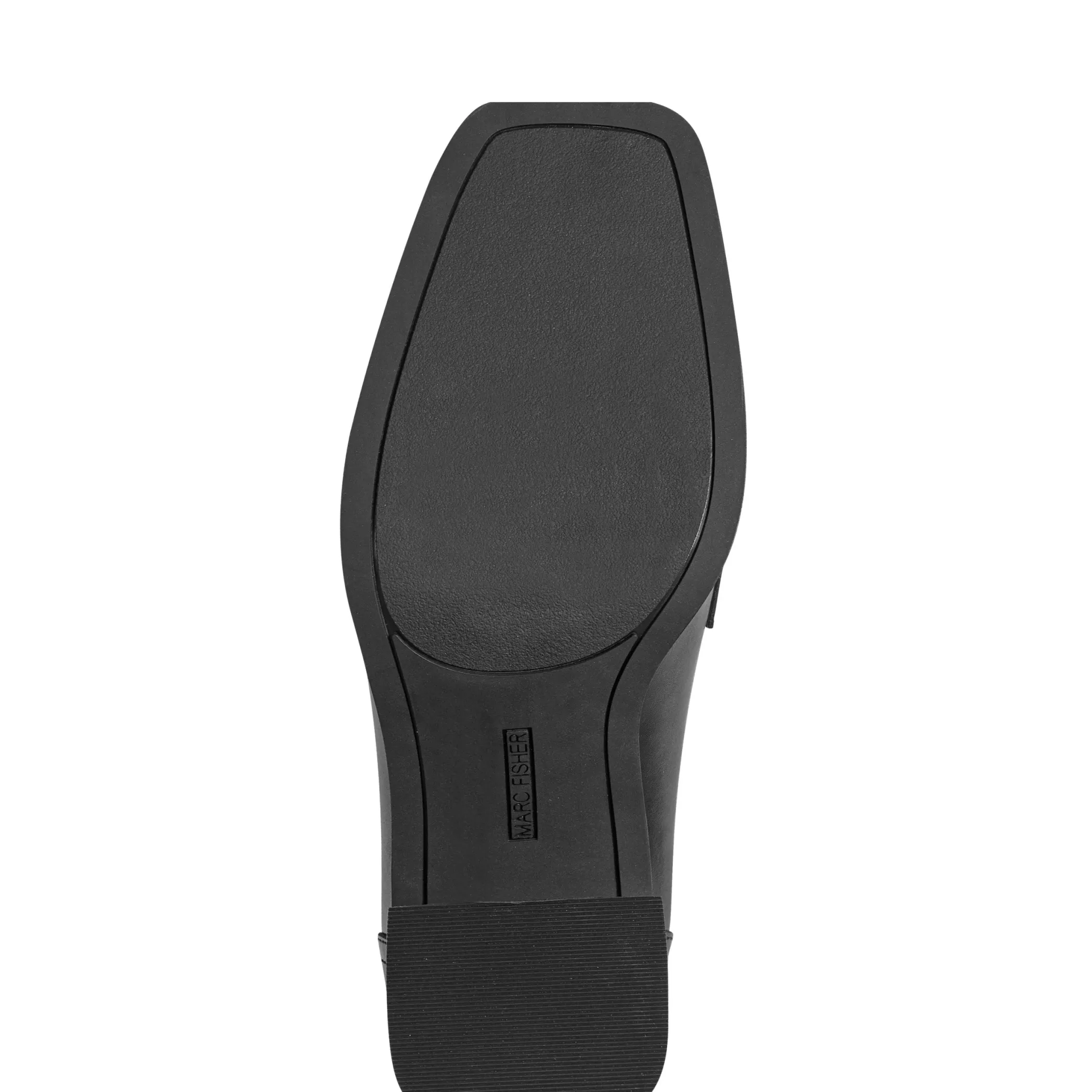 Store Marc Fisher Hamish Block Heel Loafer Black