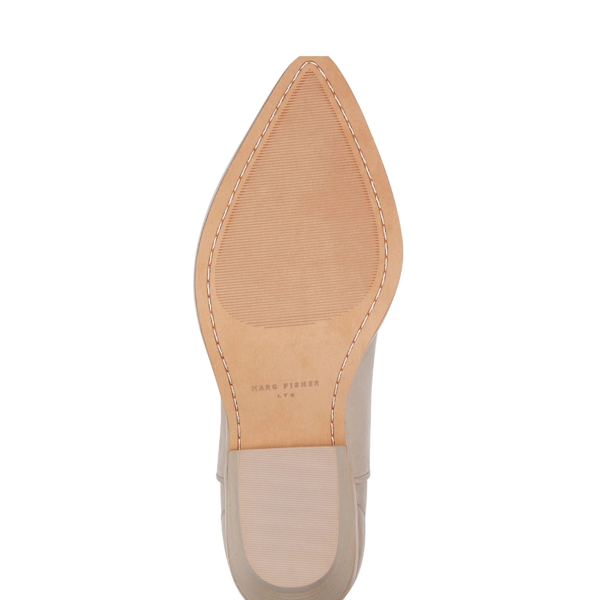 Hot Marc Fisher Hilaria Western Boot Taupe Leather