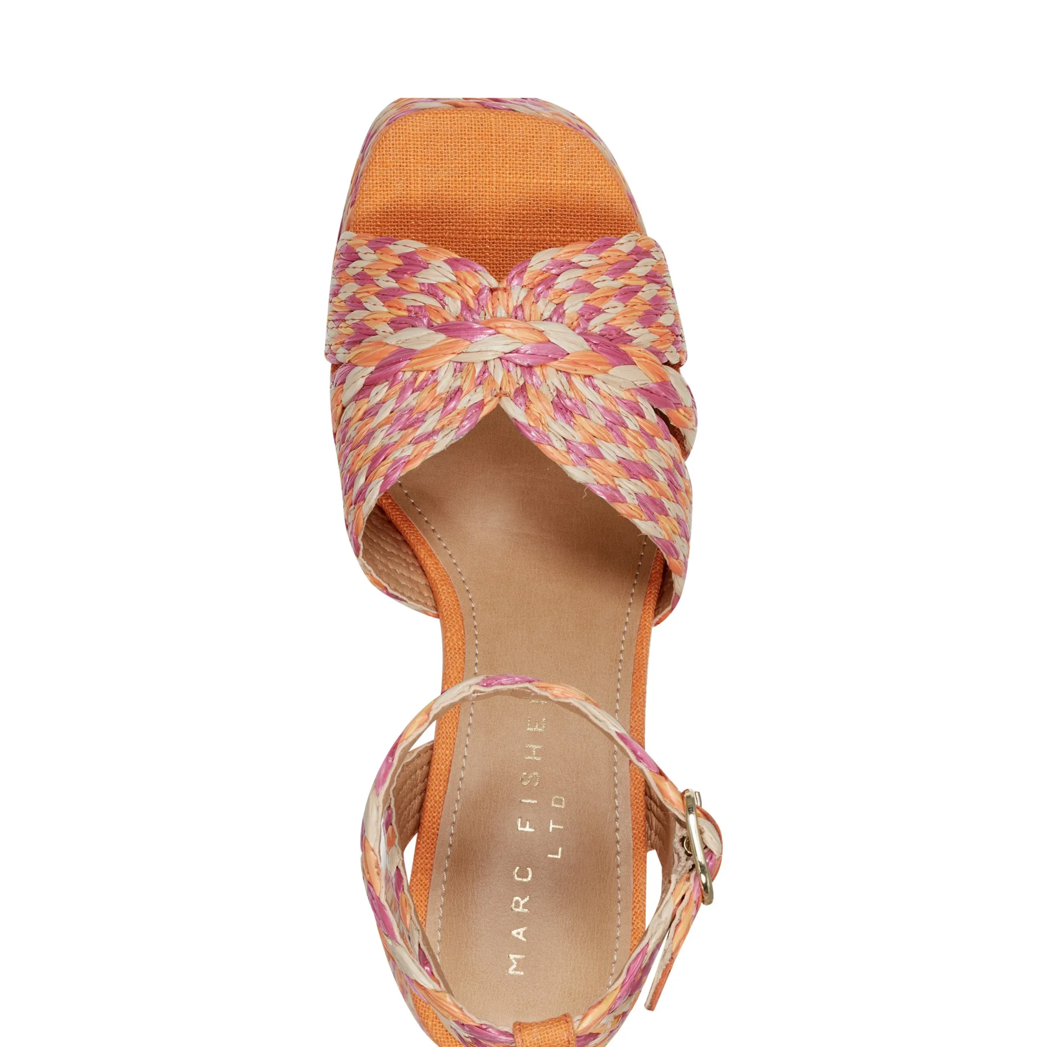 Store Marc Fisher Janie Platform Sandal Pink Multi