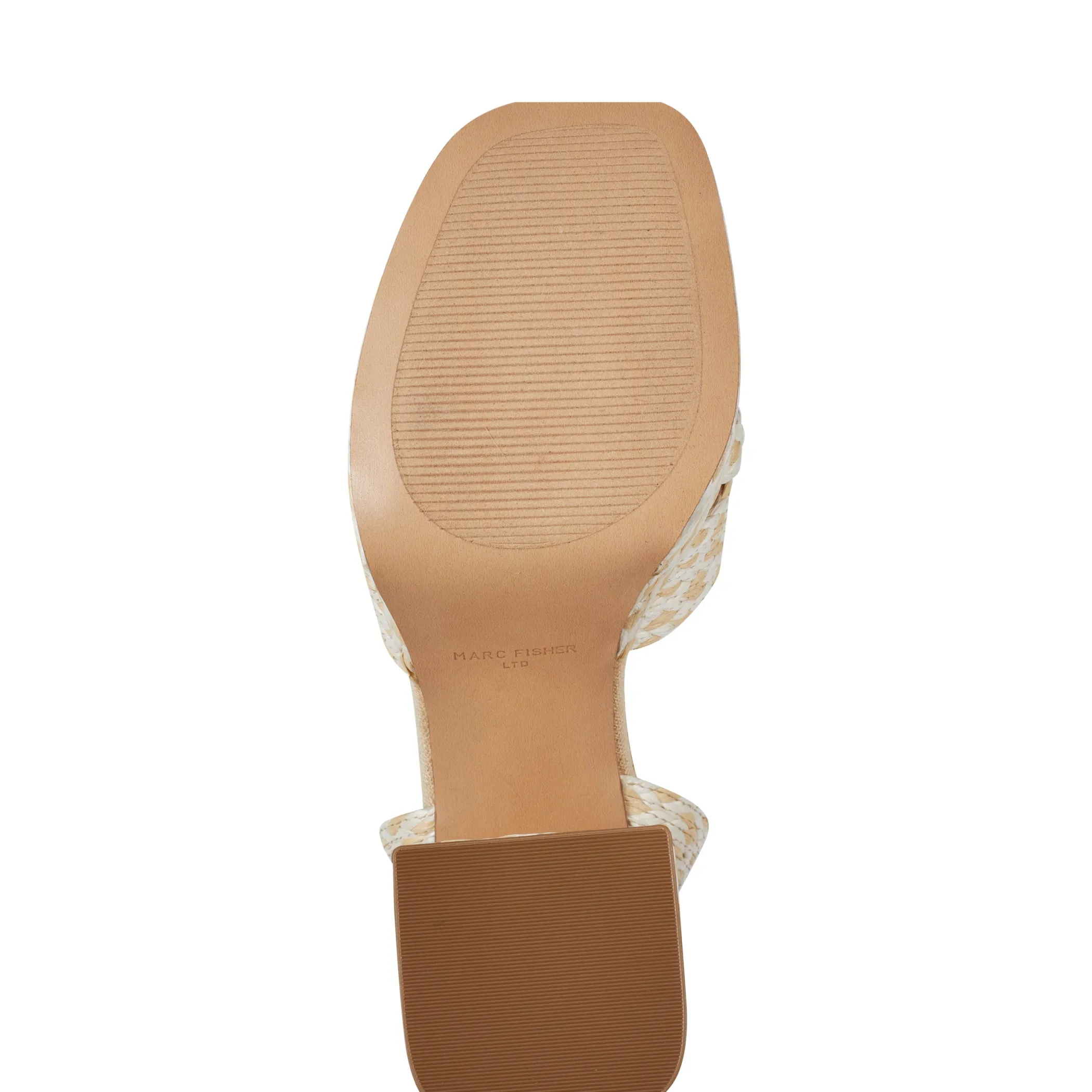Shop Marc Fisher Janie Platform Sandal Light Natural