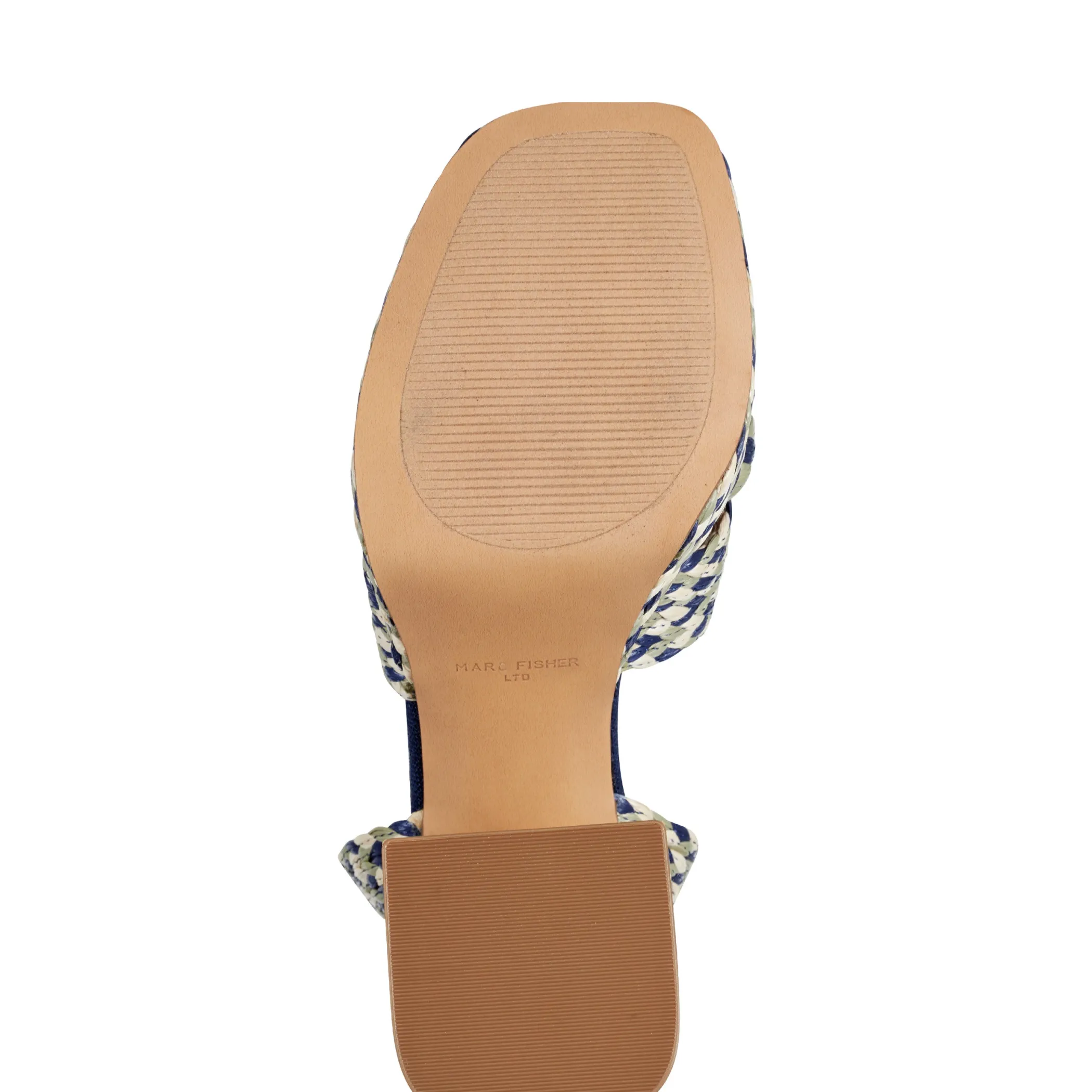 Best Sale Marc Fisher Janie Platform Sandal Blue Multi