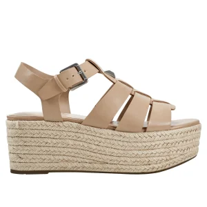 Sale Marc Fisher Jenila Espadrille Sandals Light Natural