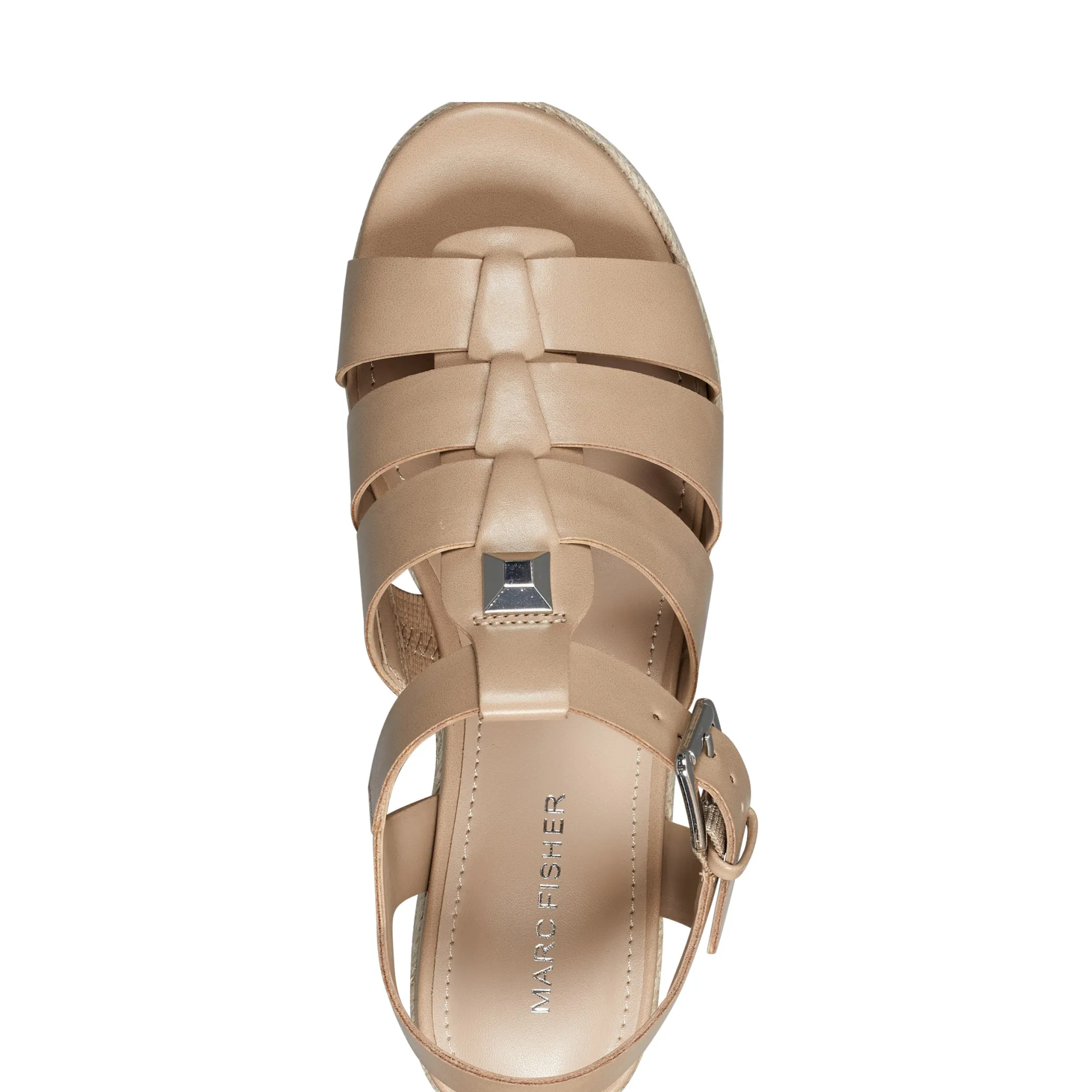 Sale Marc Fisher Jenila Espadrille Sandals Light Natural