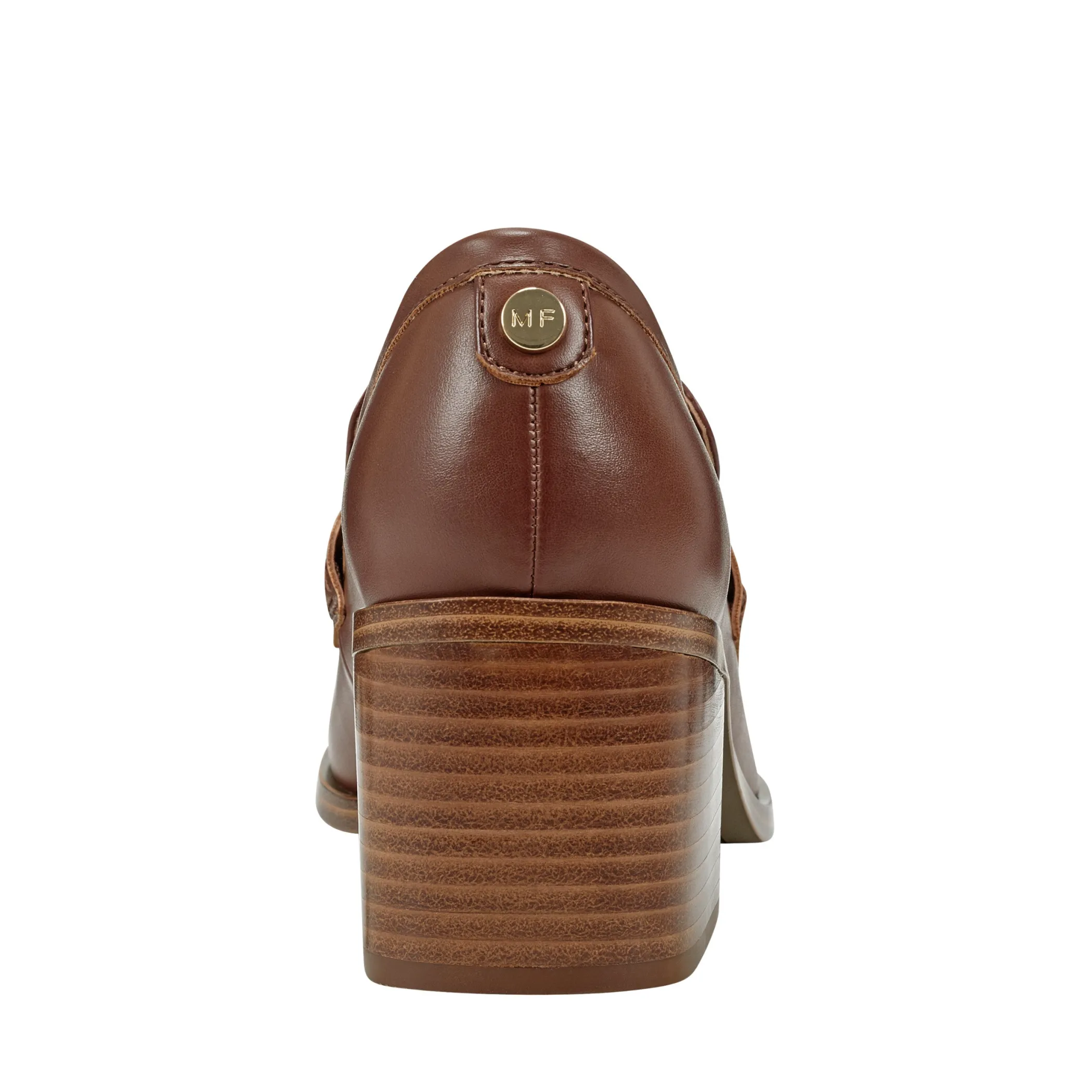 Fashion Marc Fisher Kchris Heeled Loafer Dark Natural