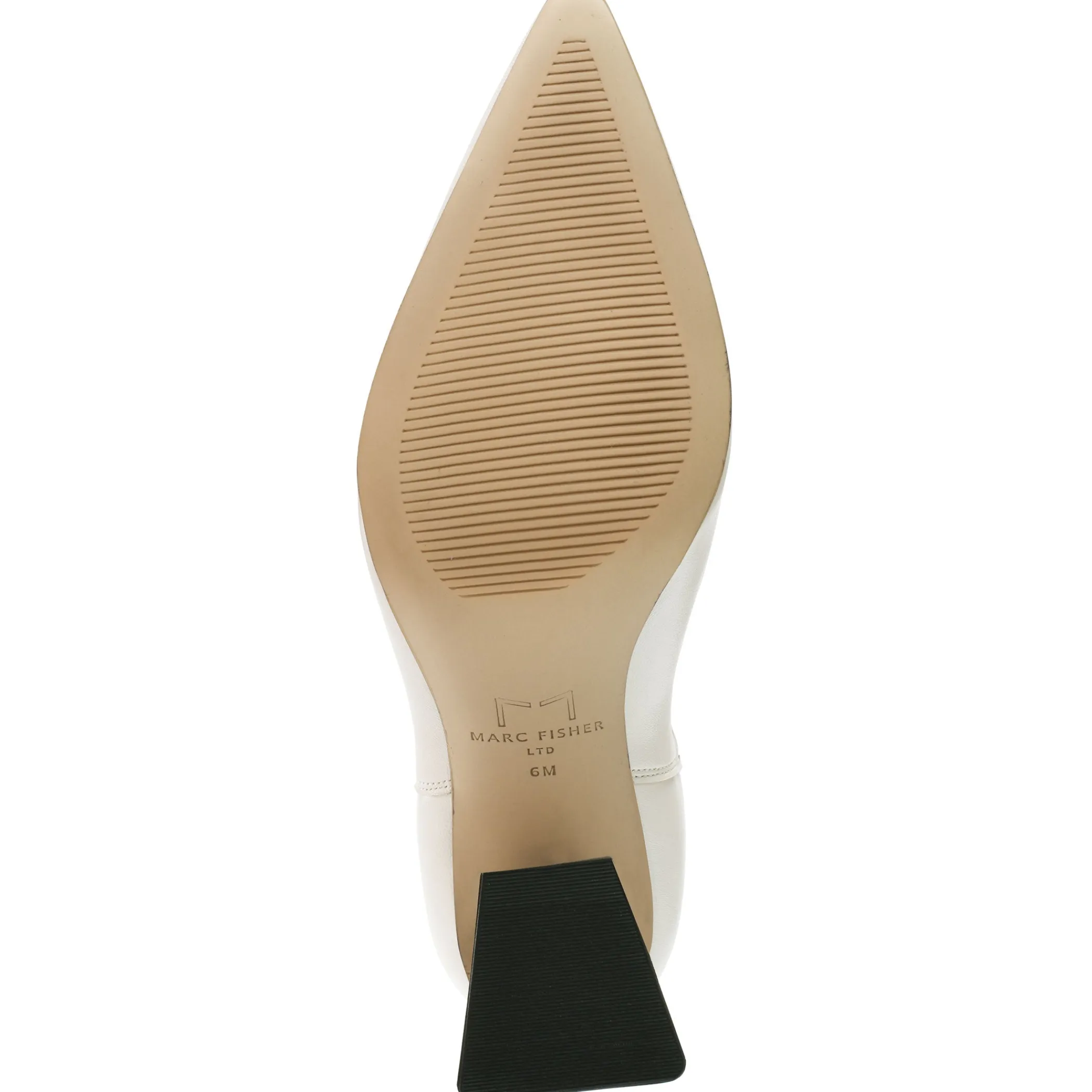 Cheap Marc Fisher Kylynn Chelsea Heeled Bootie Chic Cream Leather