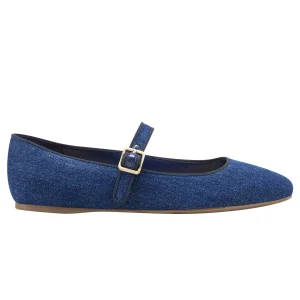 Cheap Marc Fisher Lailah Mary Jane Ballet Flat Denim