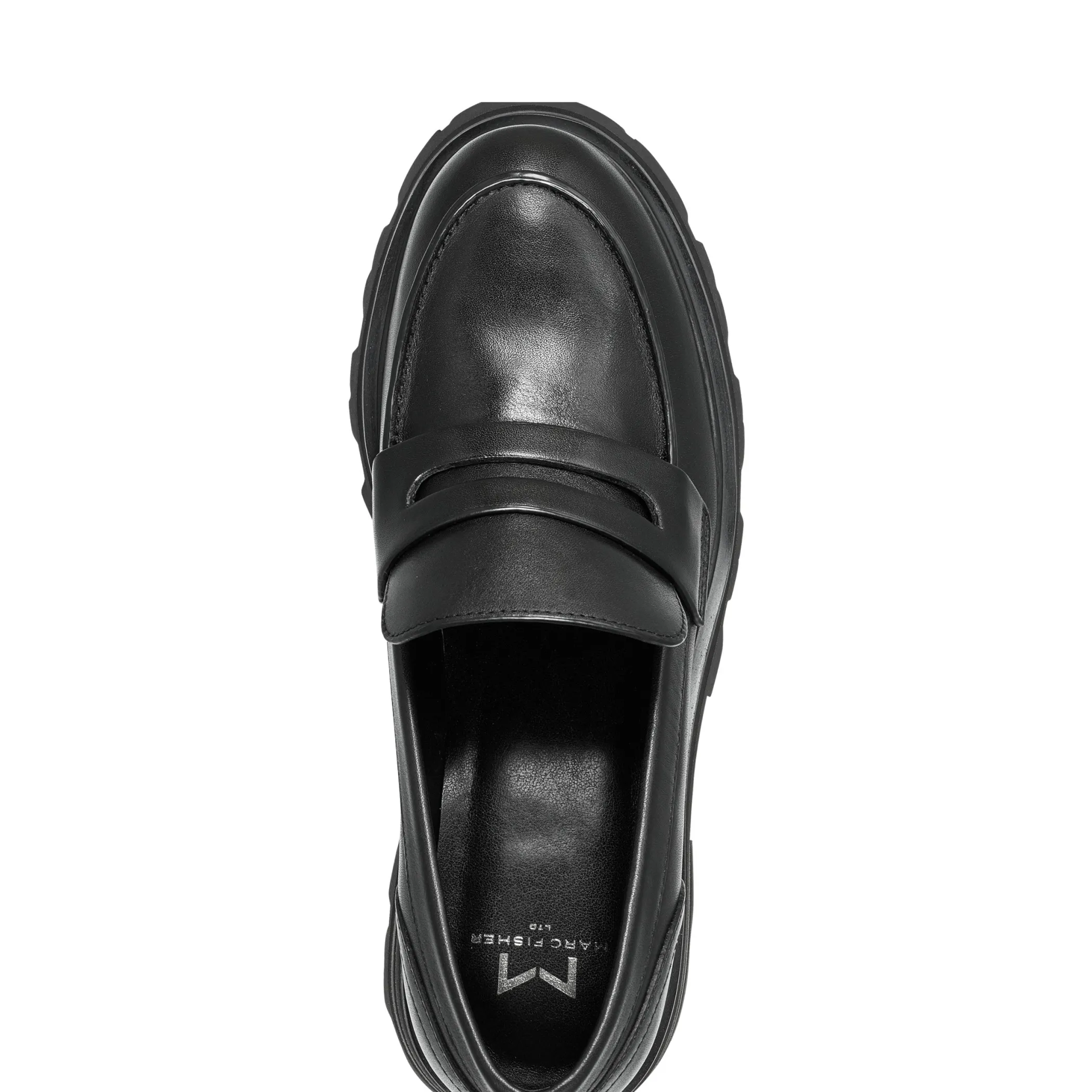 Best Marc Fisher Latika Lug Sole Loafer Black