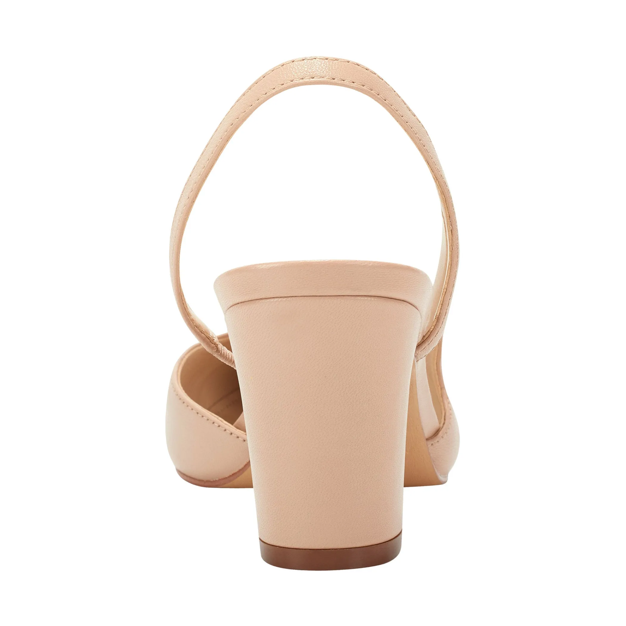 Clearance Marc Fisher Laynie Block Heel Pump Natural