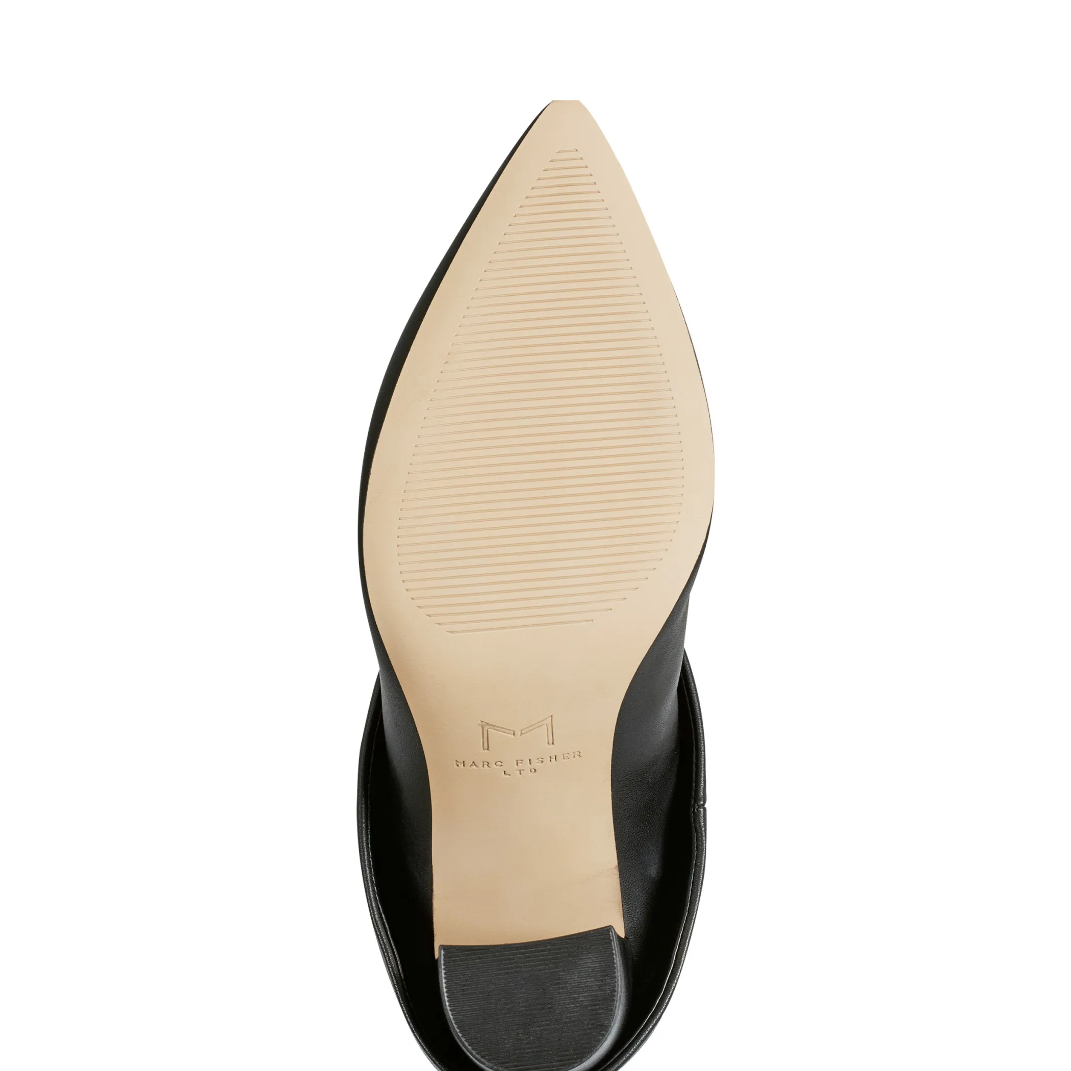 Store Marc Fisher Leina Block Heel Pointy Toe Dress Boot Black