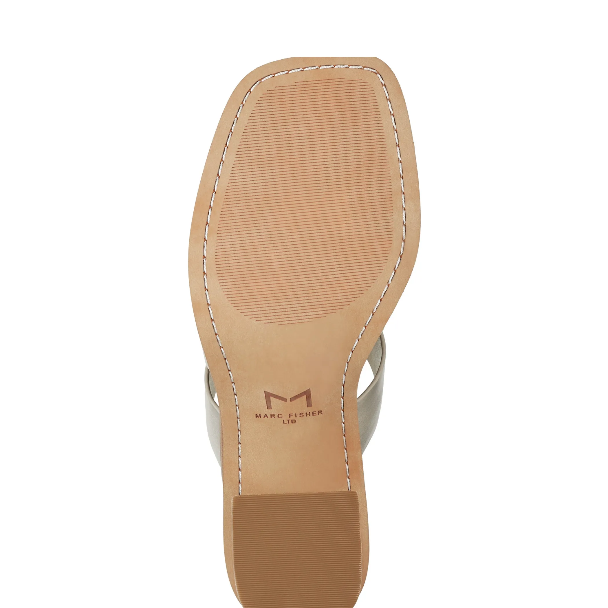 Clearance Marc Fisher Louisa Block Heel Sandal Gold