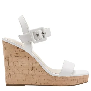 Best Marc Fisher Lukey Wedge Sandal White