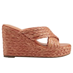 Hot Marc Fisher Lynn Espadrille Wedge Sandal Orange