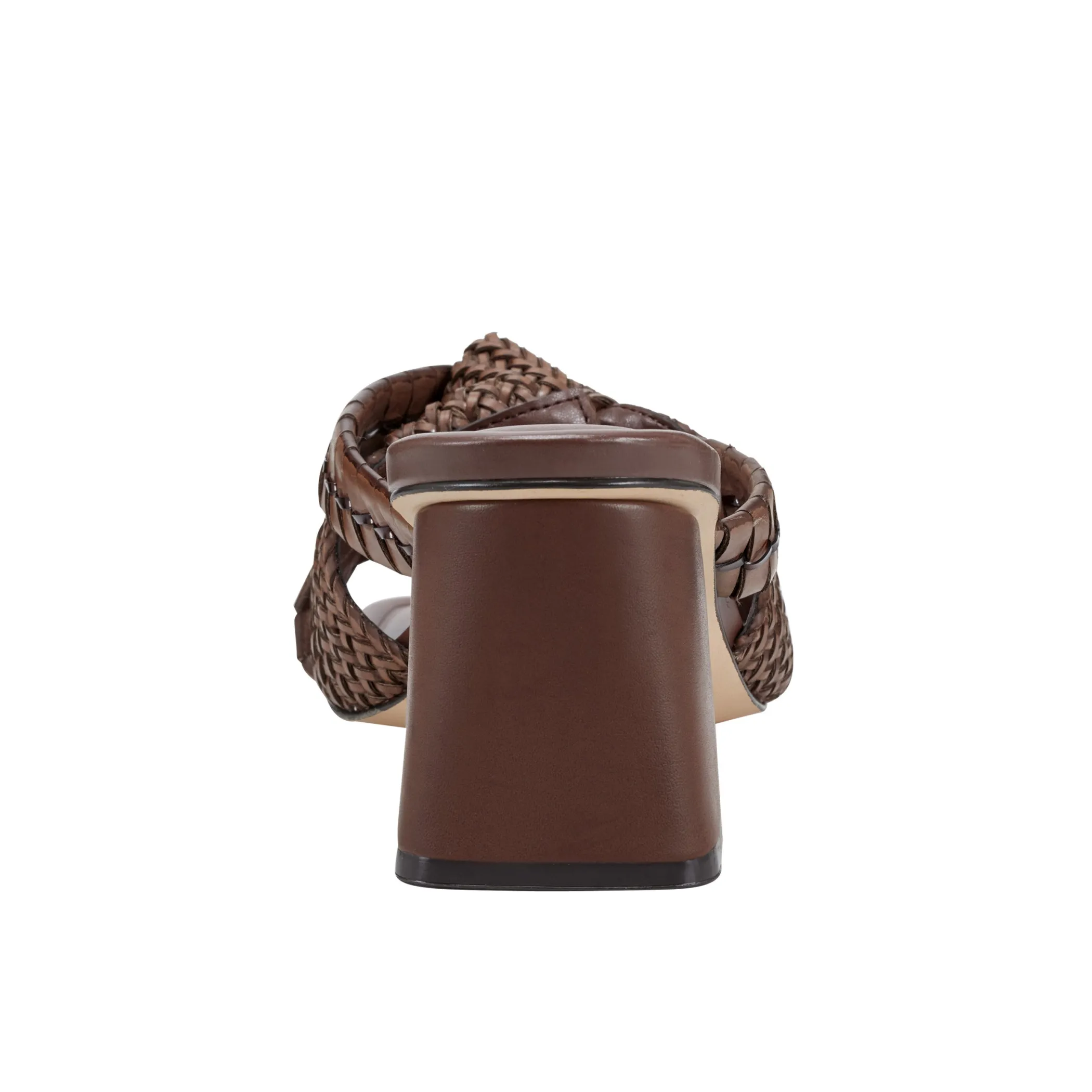 Best Marc Fisher Macki Block Heel Sandal Dark Brown