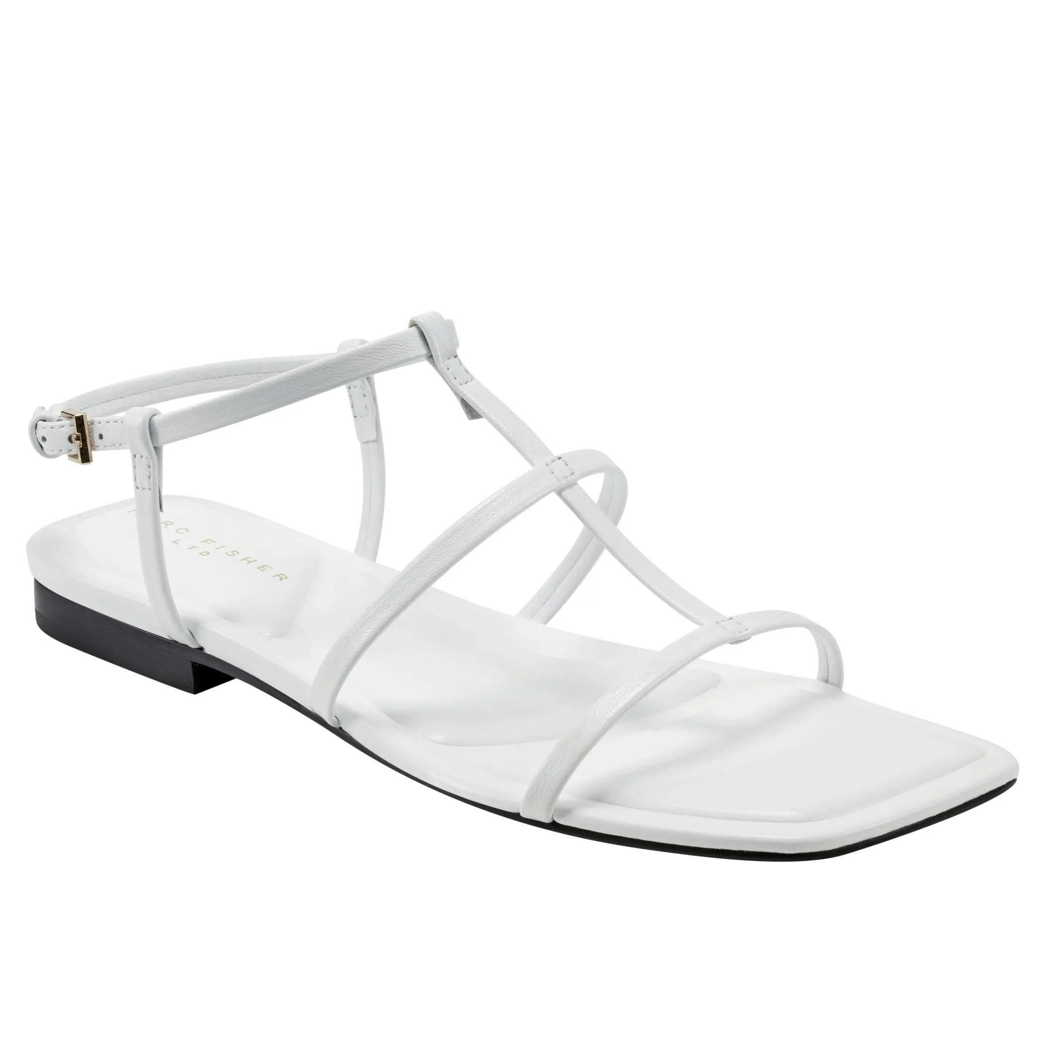 Clearance Marc Fisher Marris Casual Sandal White