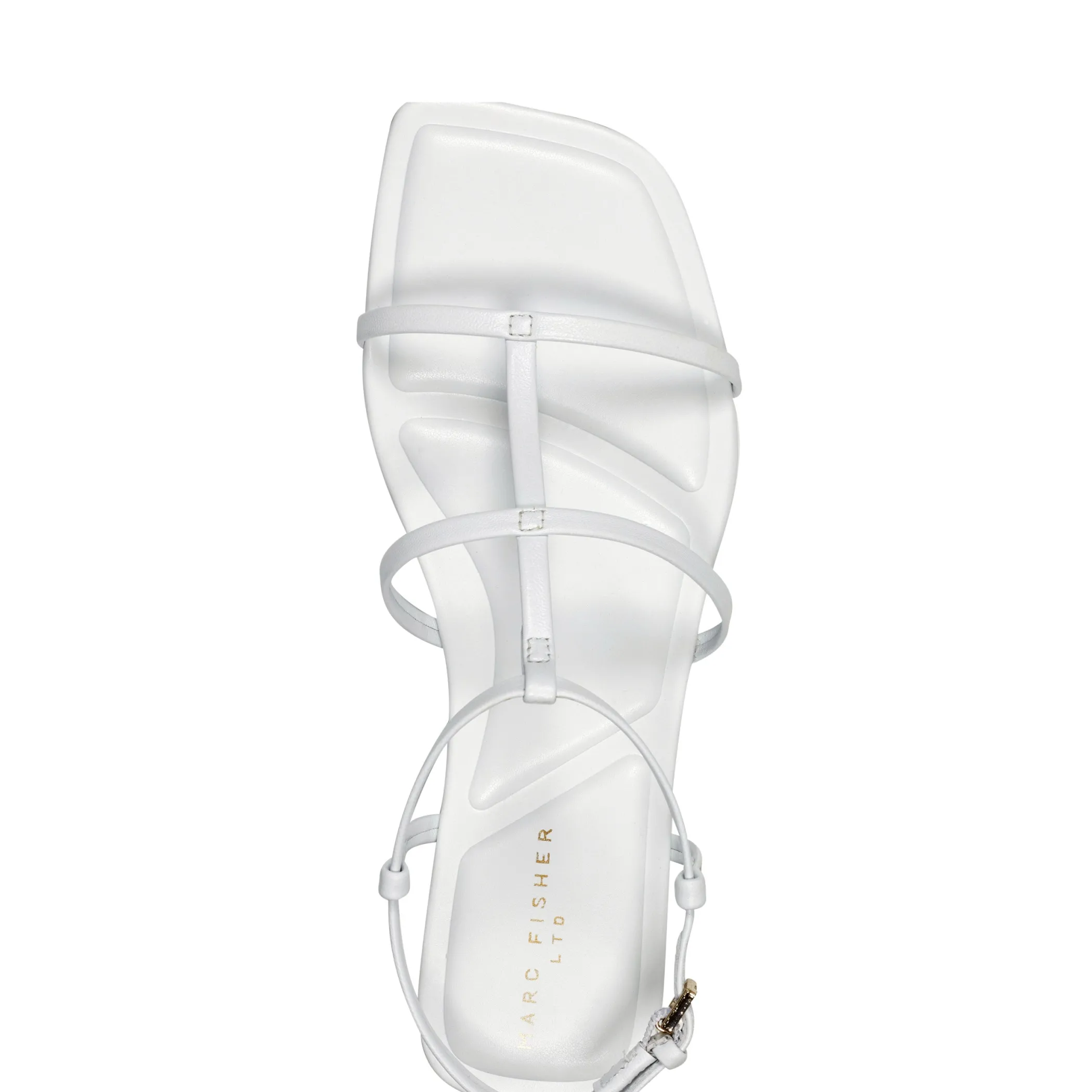 Clearance Marc Fisher Marris Casual Sandal White