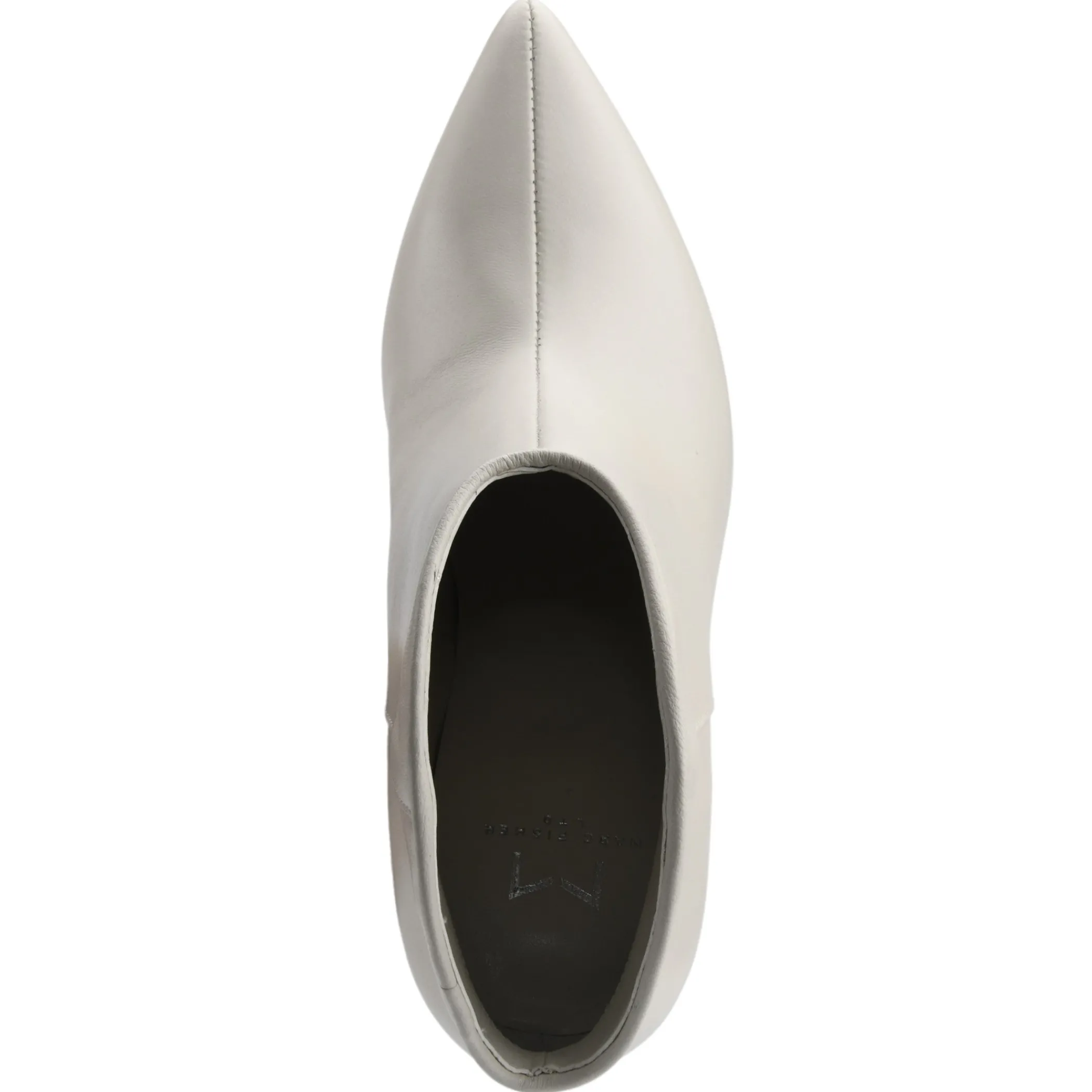 Cheap Marc Fisher Masina Ankle Bootie Chic Cream Leather