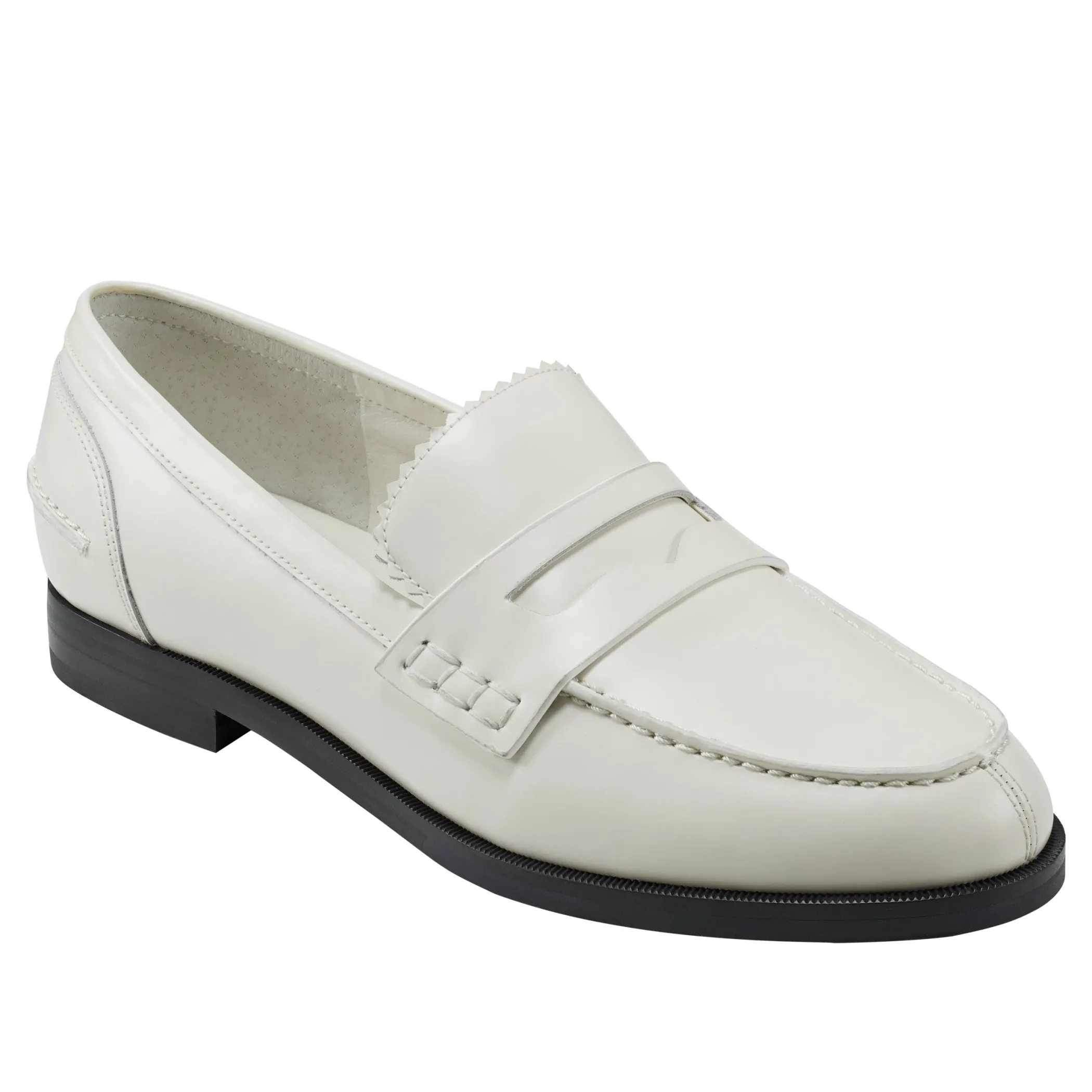 Fashion Marc Fisher Milton Loafer Chic Cream