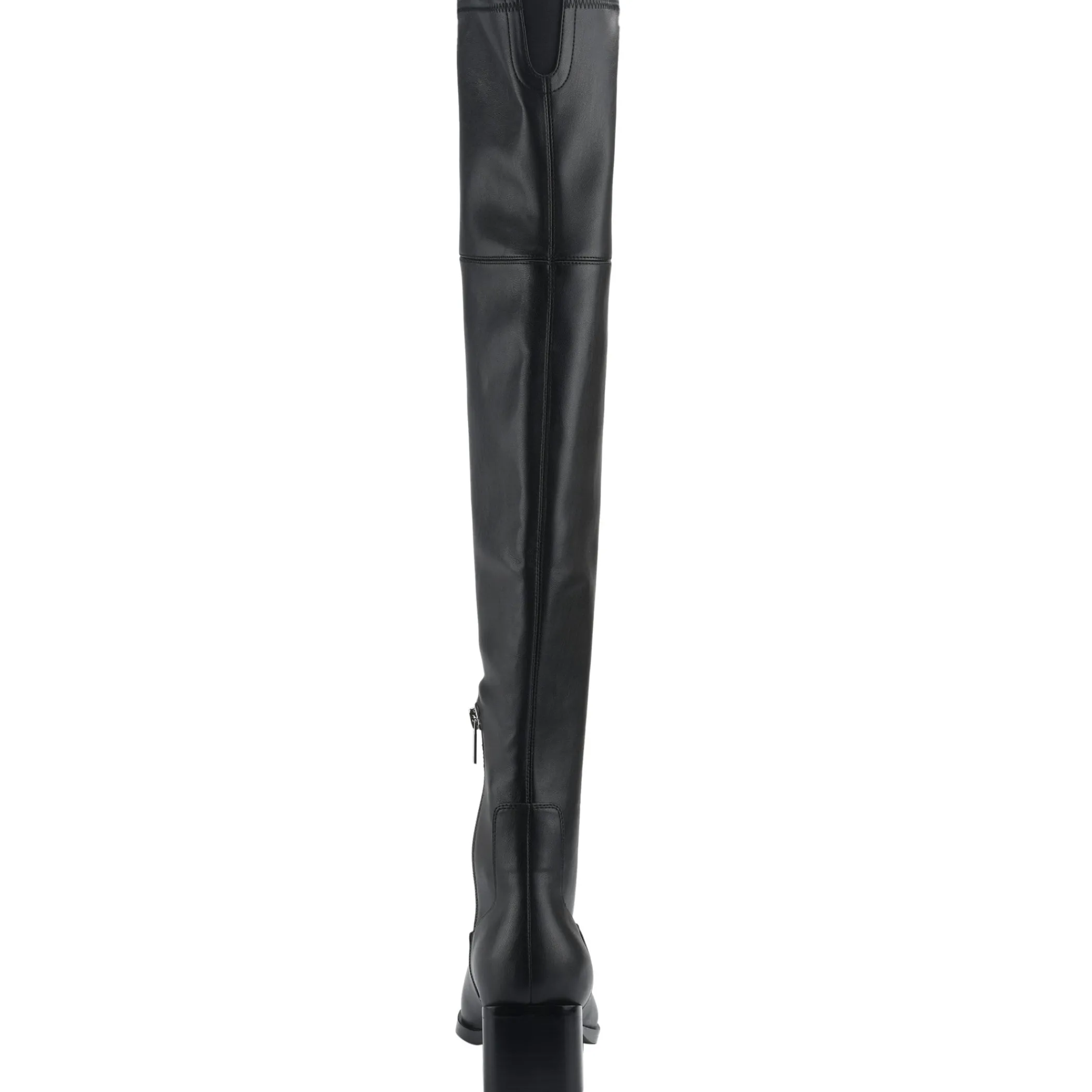 Clearance Marc Fisher Noemi Over the Knee Boot Black Leather