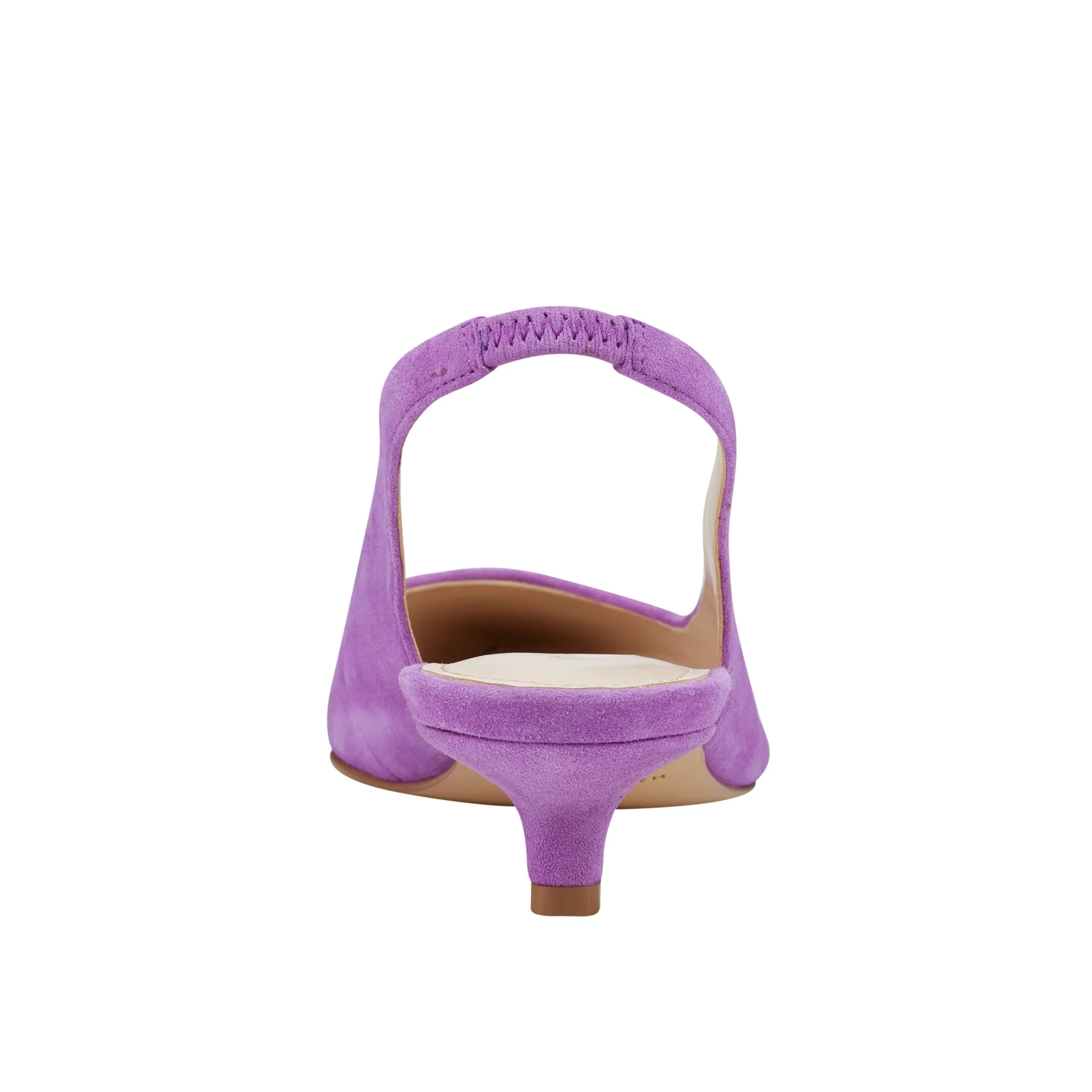 Discount Marc Fisher Posey Slingback Pump Purple Suede